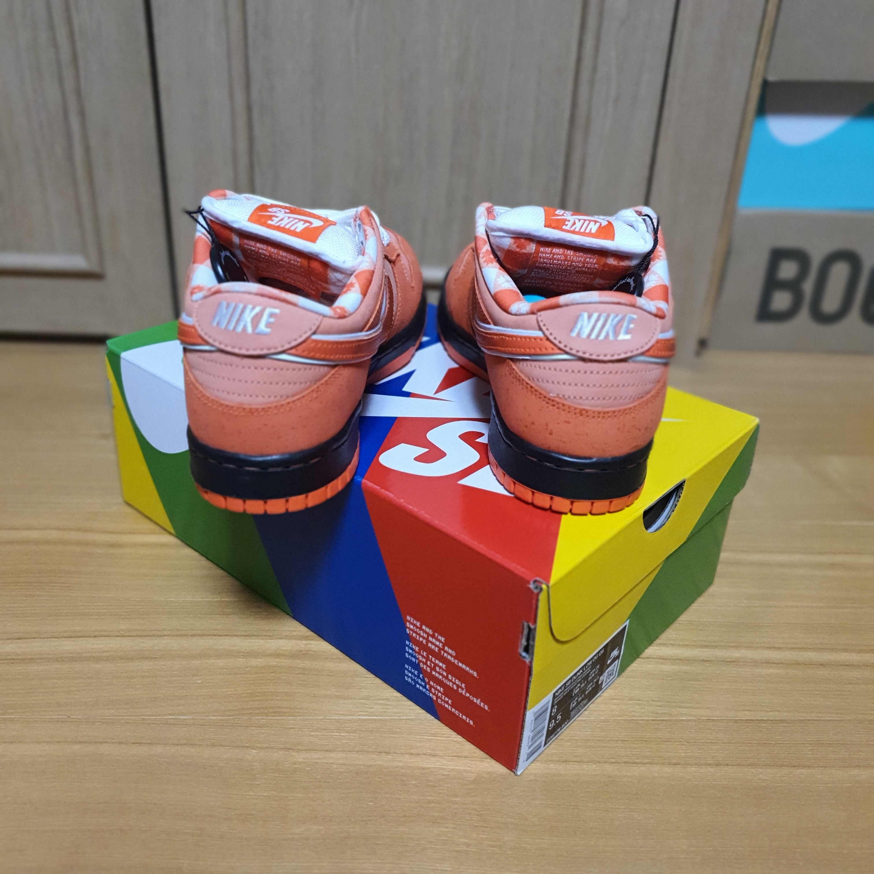 Nike x Concepts SB Dunk Low Orange Lobster (Regular Box) 착용 스타일 - 4