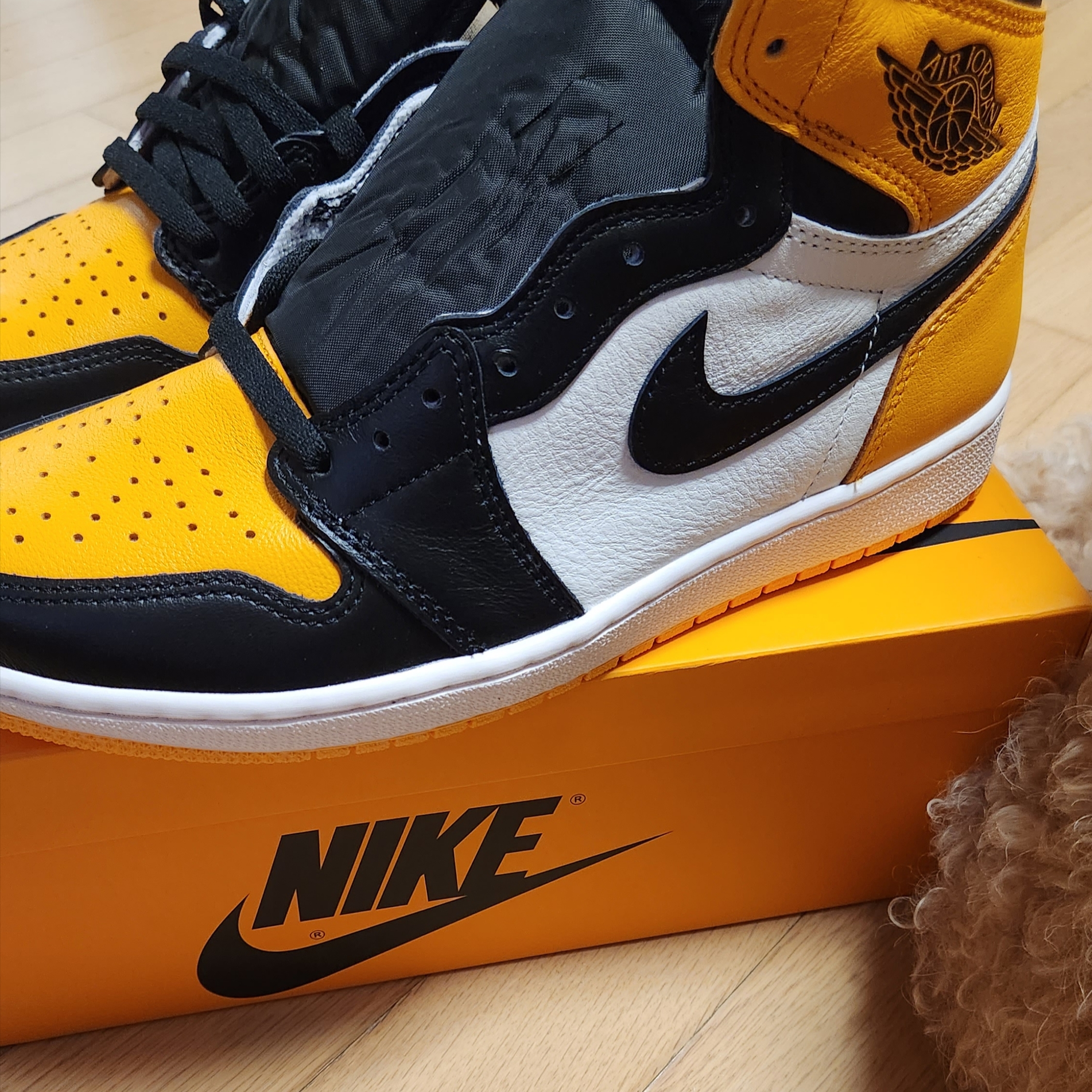 Jordan 1 Retro High OG Taxi 착용 스타일