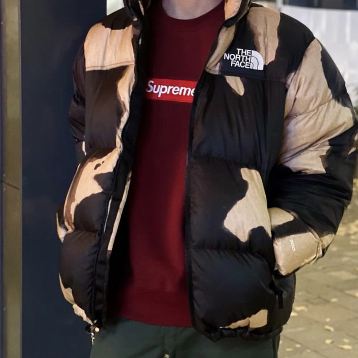Supreme Box Logo Crewneck Dark Pine - 22FW, Supreme Box Logo Crewneck Brown - 22FW 착용 스타일 - 4