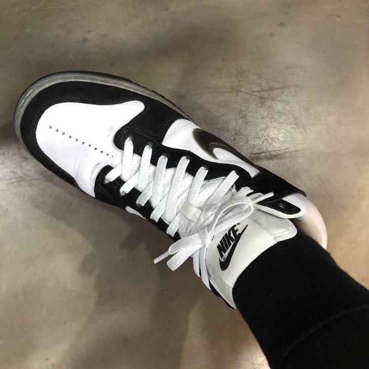 Nike Dunk Low Retro Black, (W) Nike Dunk Low Black 착용 스타일