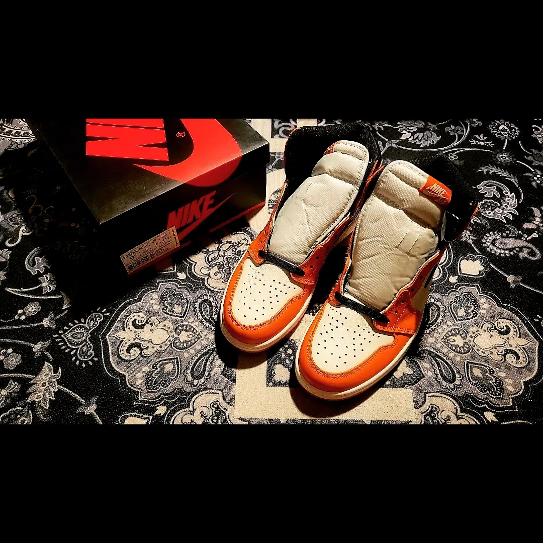 Jordan 1 Retro High OG Reverse Shattered Backboard 착용 스타일 - 2