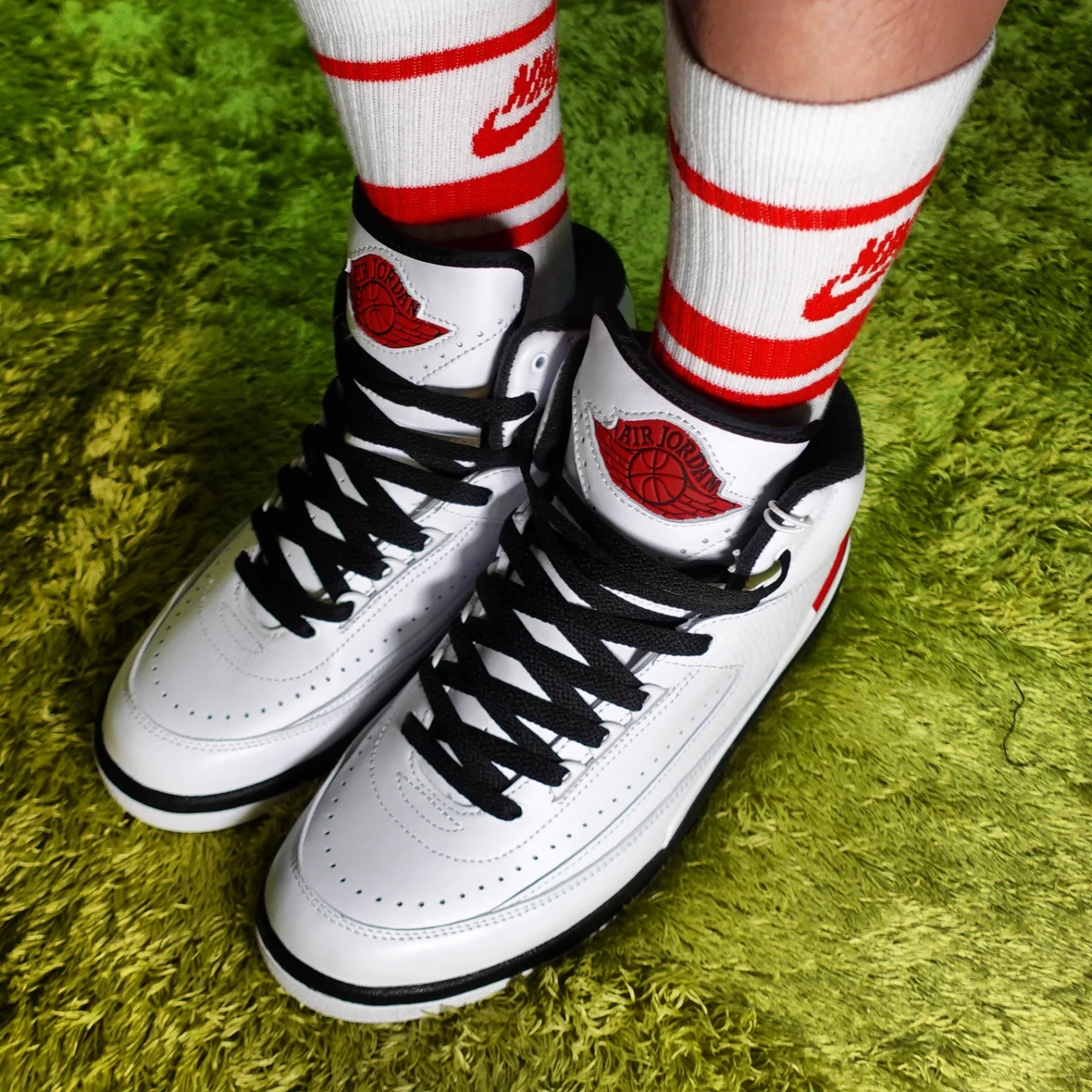 Jordan 2 Retro OG Chicago 착용 스타일 - 2
