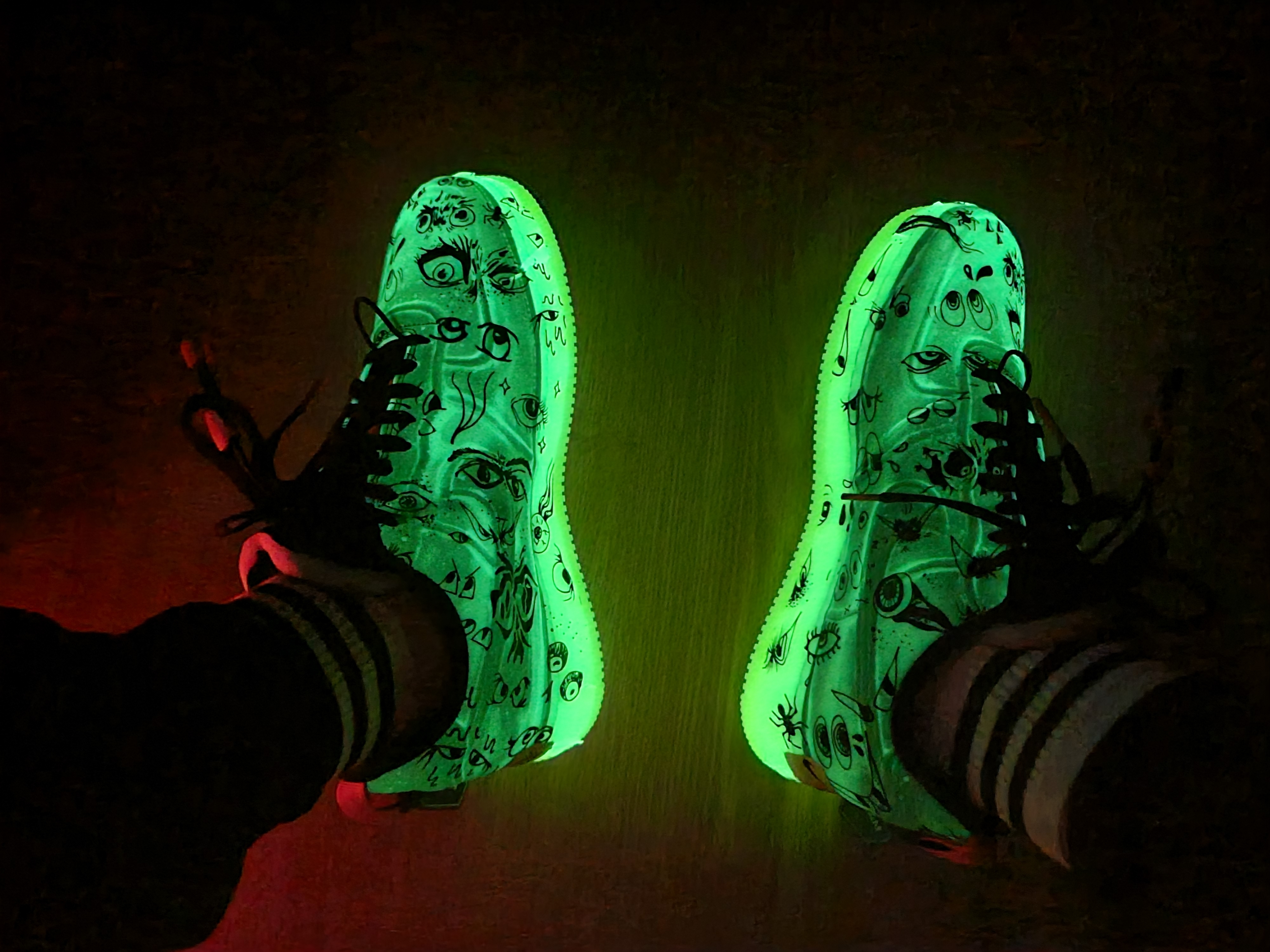 Nike Air Force 1 Low Experimental Halloween 착용 스타일 - 1