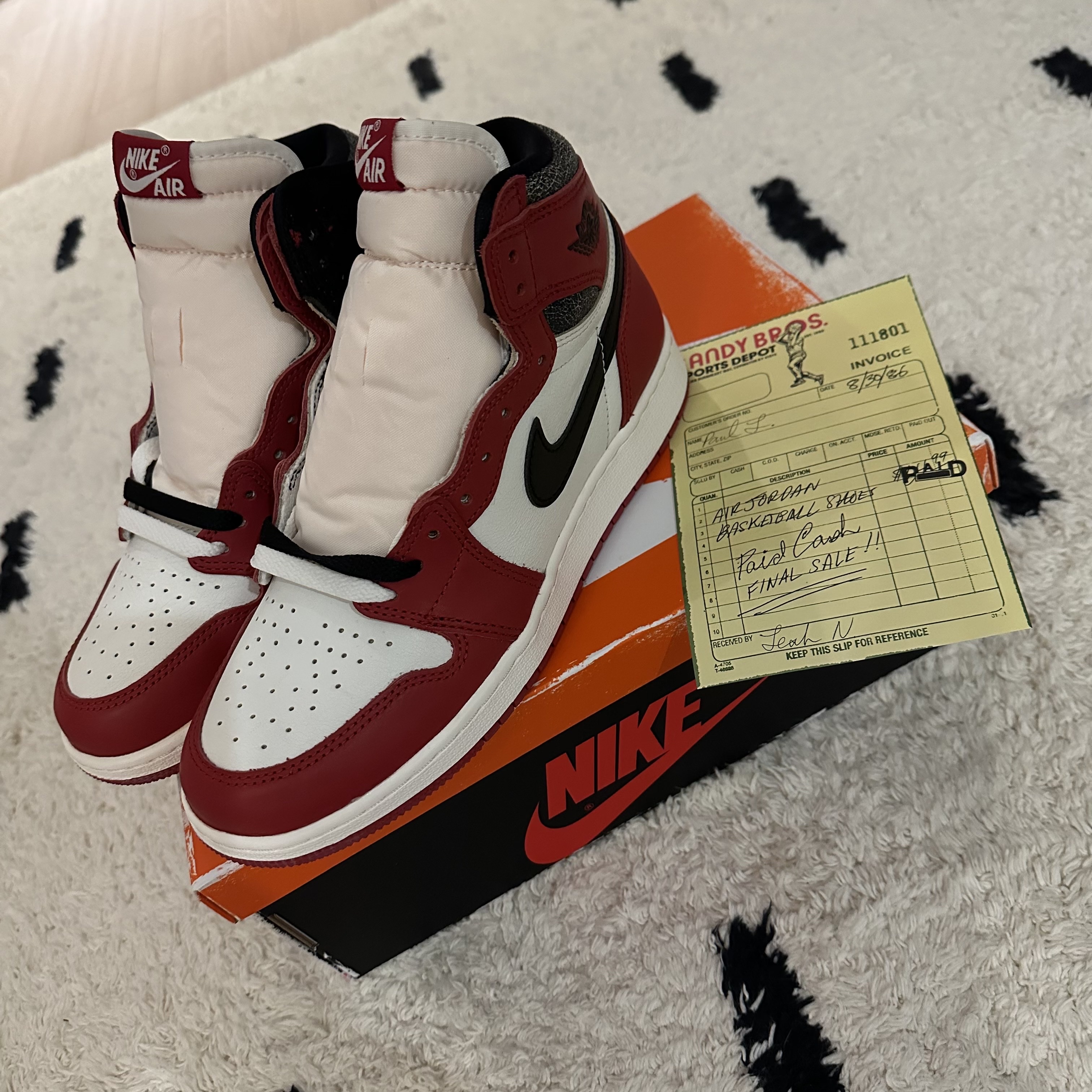 Jordan 1 Retro High OG Chicago 2022 착용 스타일