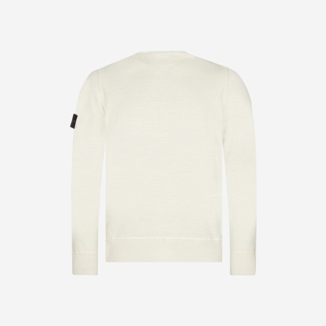 Stone Island 526C4 Light Wool Crewneck Knit Off White - 21FW 상세 이미지 2