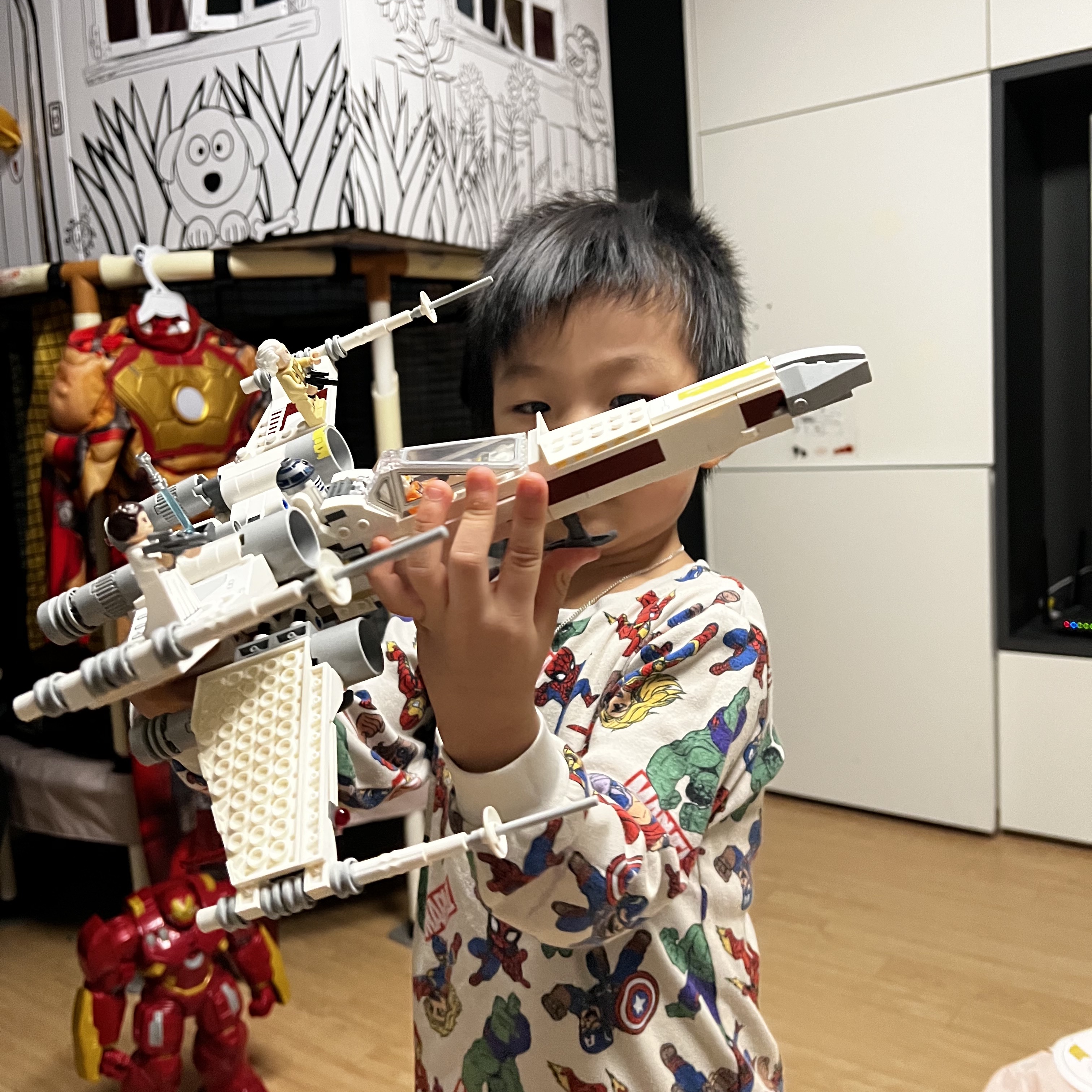 Lego Star Wars Luke Skywalker’s X-wing Fighter 착용 스타일 - 2