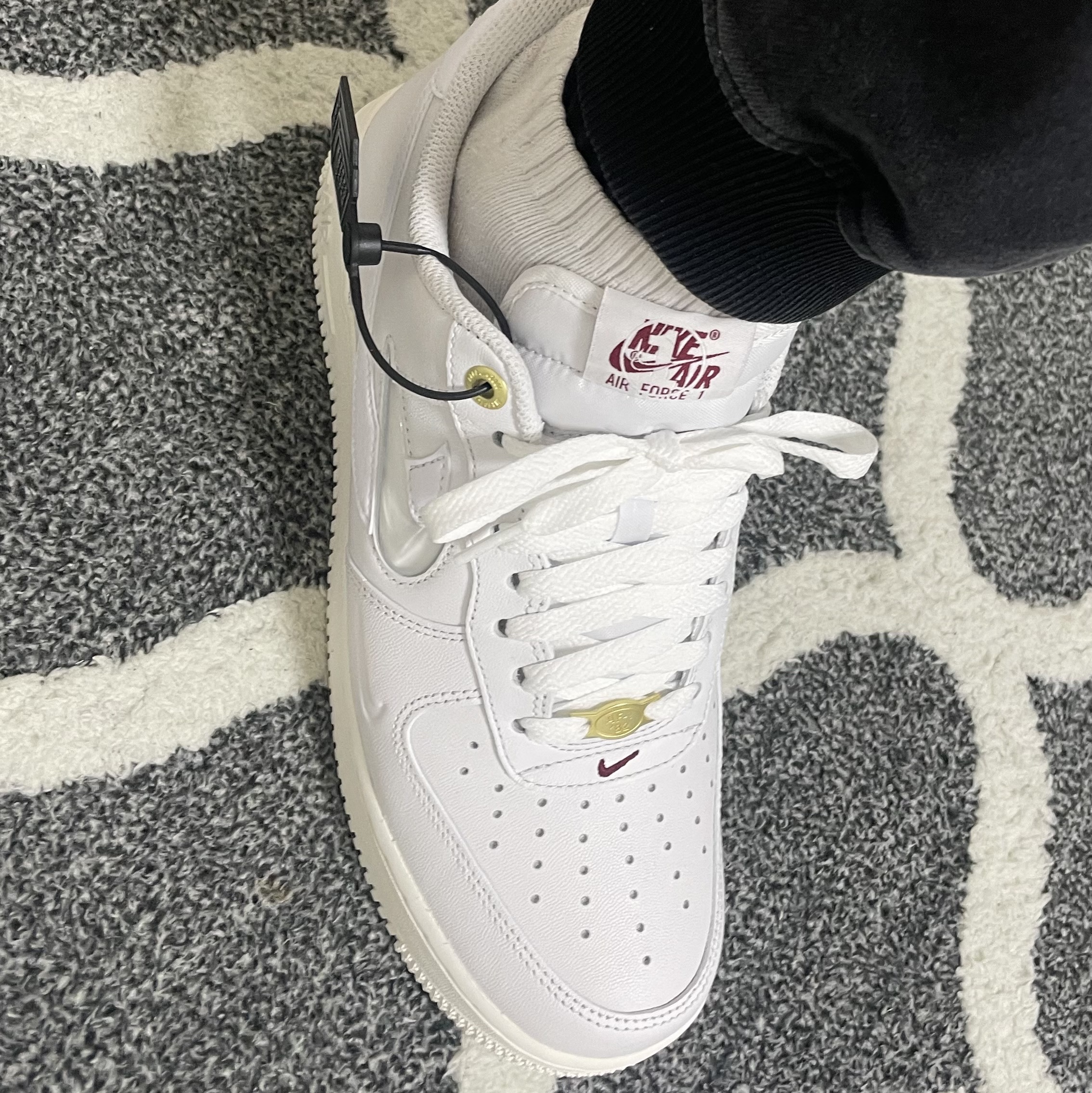 Nike Air Force 1 '07 PRM 40th Anniversary Join Forces White 착용 스타일