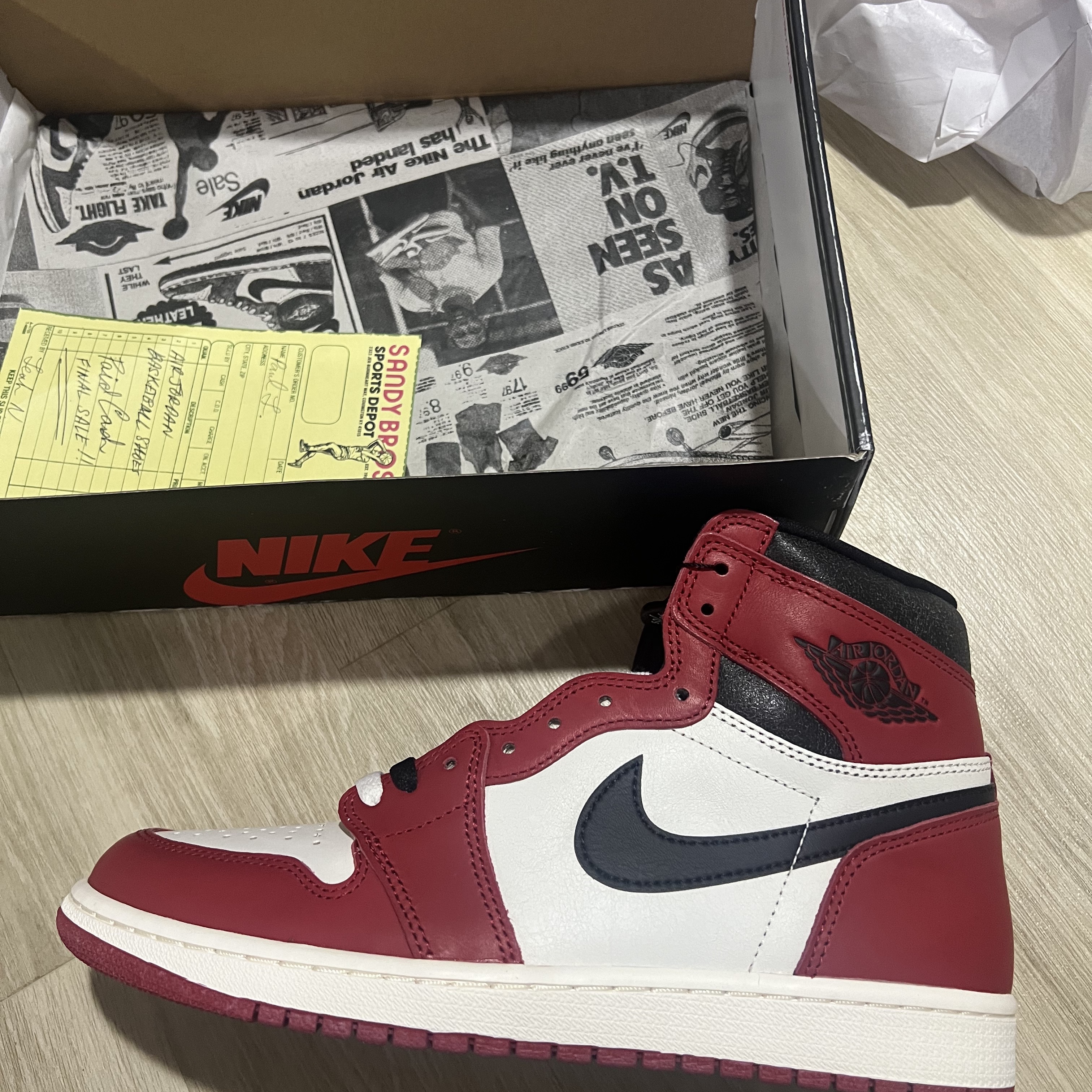 Jordan 1 Retro High OG Chicago 2022 착용 스타일