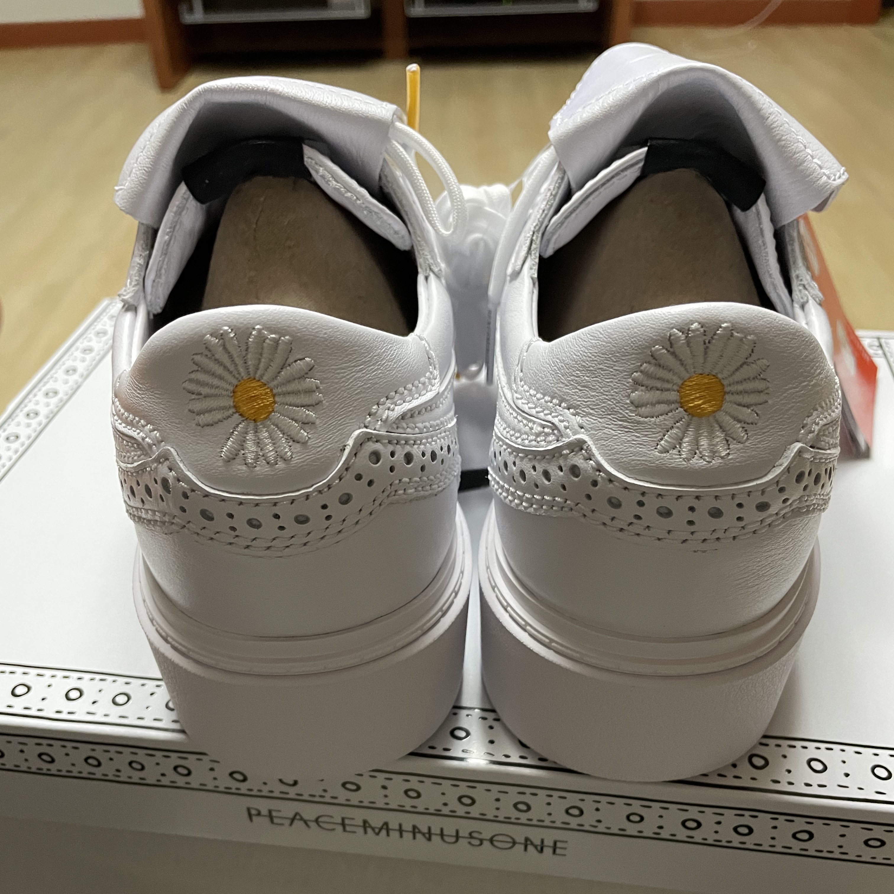 Nike x Peaceminusone Kwondo1 White 착용 스타일 - 2