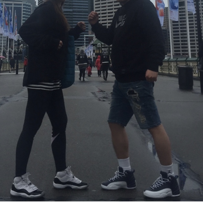 Jordan 11 Retro Concord 2011 착용 스타일