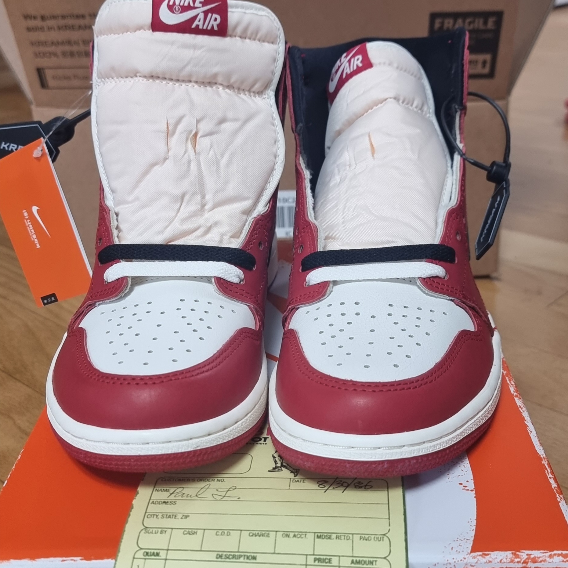 Jordan 1 Retro High OG Chicago 2022 착용 스타일 - 5