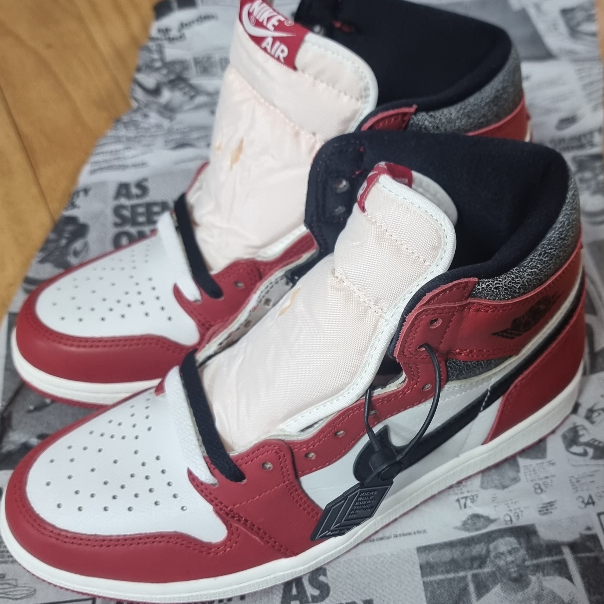 Jordan 1 Retro High OG Chicago 2022 착용 스타일 - 2