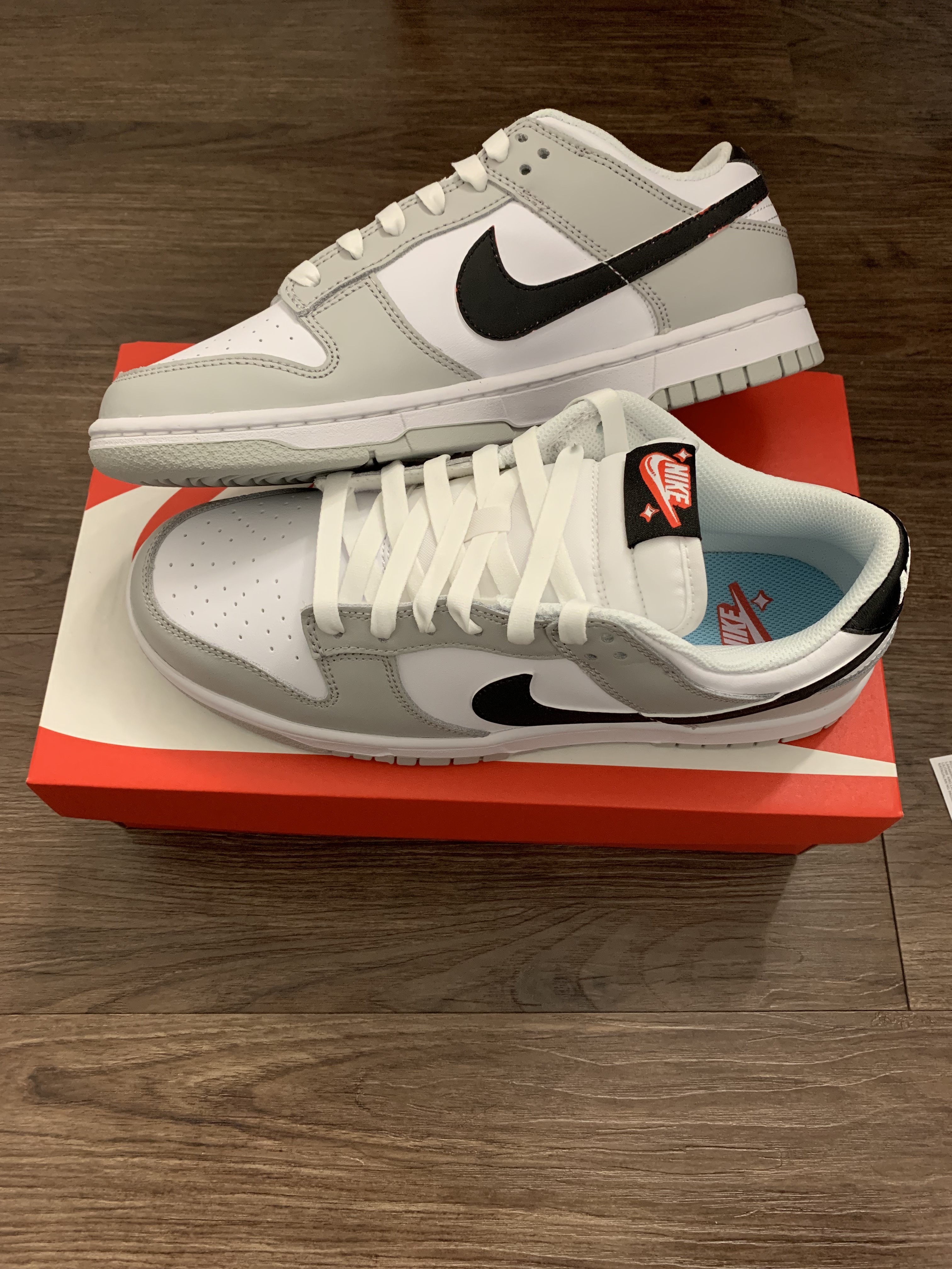 Nike Dunk Low Retro SE Jackpot Grey Fog 착용 스타일