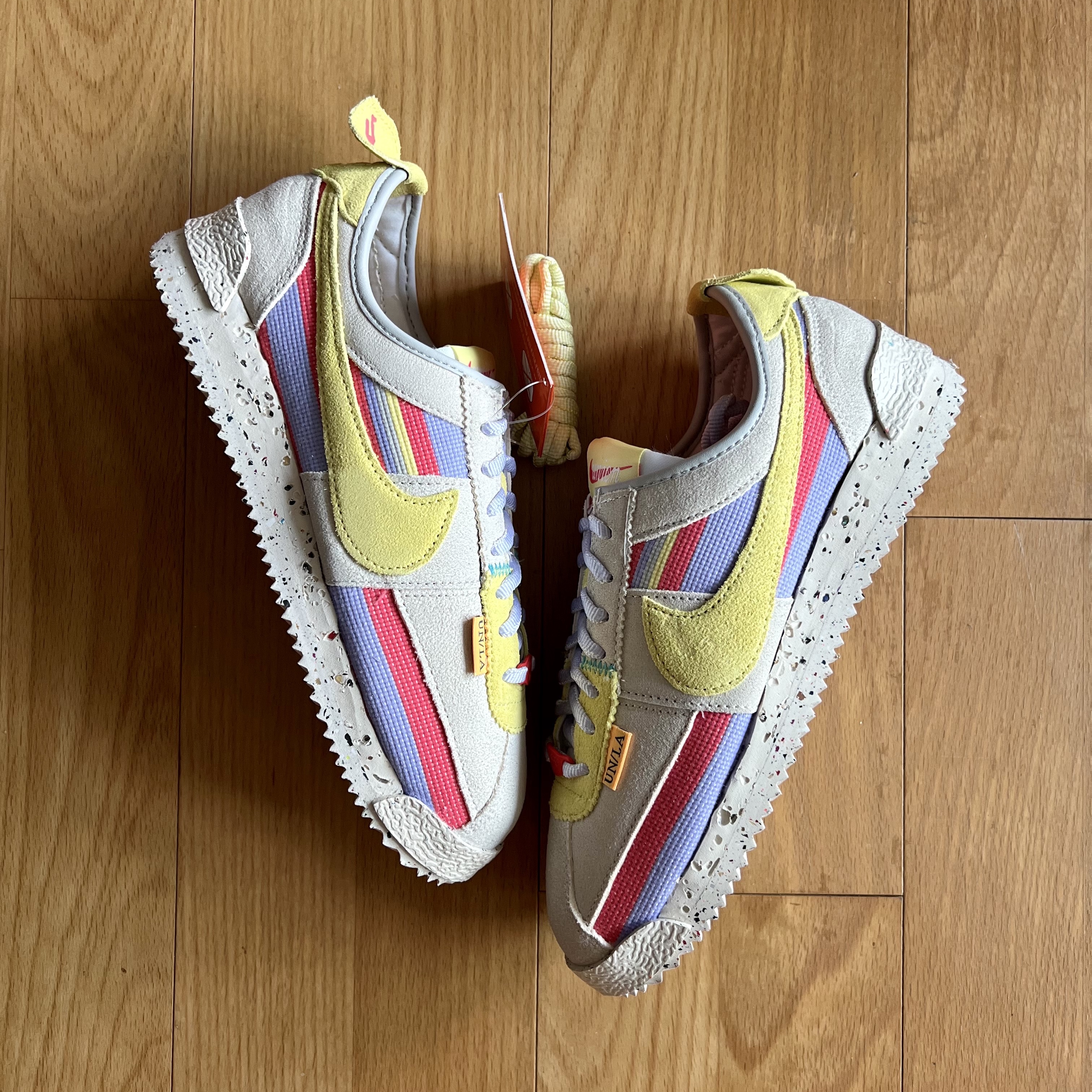 Nike x Union Cortez SP Lemon Frost 착용 스타일
