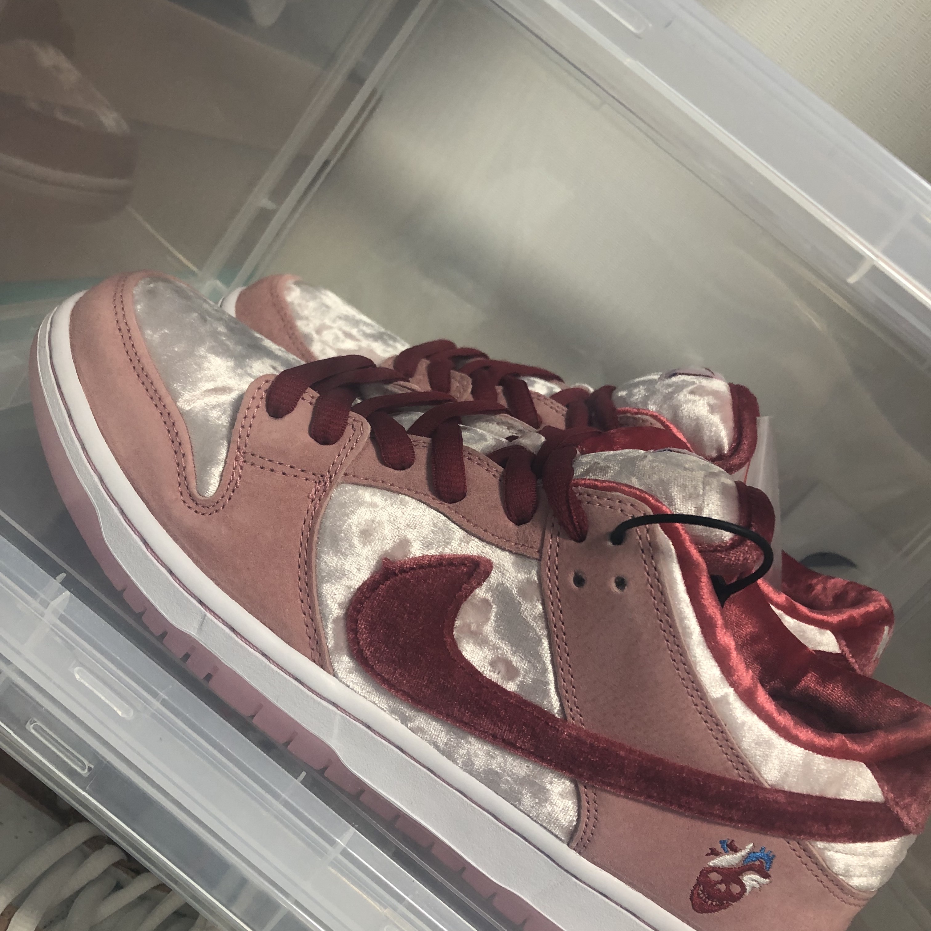 Nike x StrangeLove SB Dunk Low Pink (Regular Box) 착용 스타일