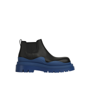 Bottega Veneta Tire Ankle Chelsea Boots Black Cruise