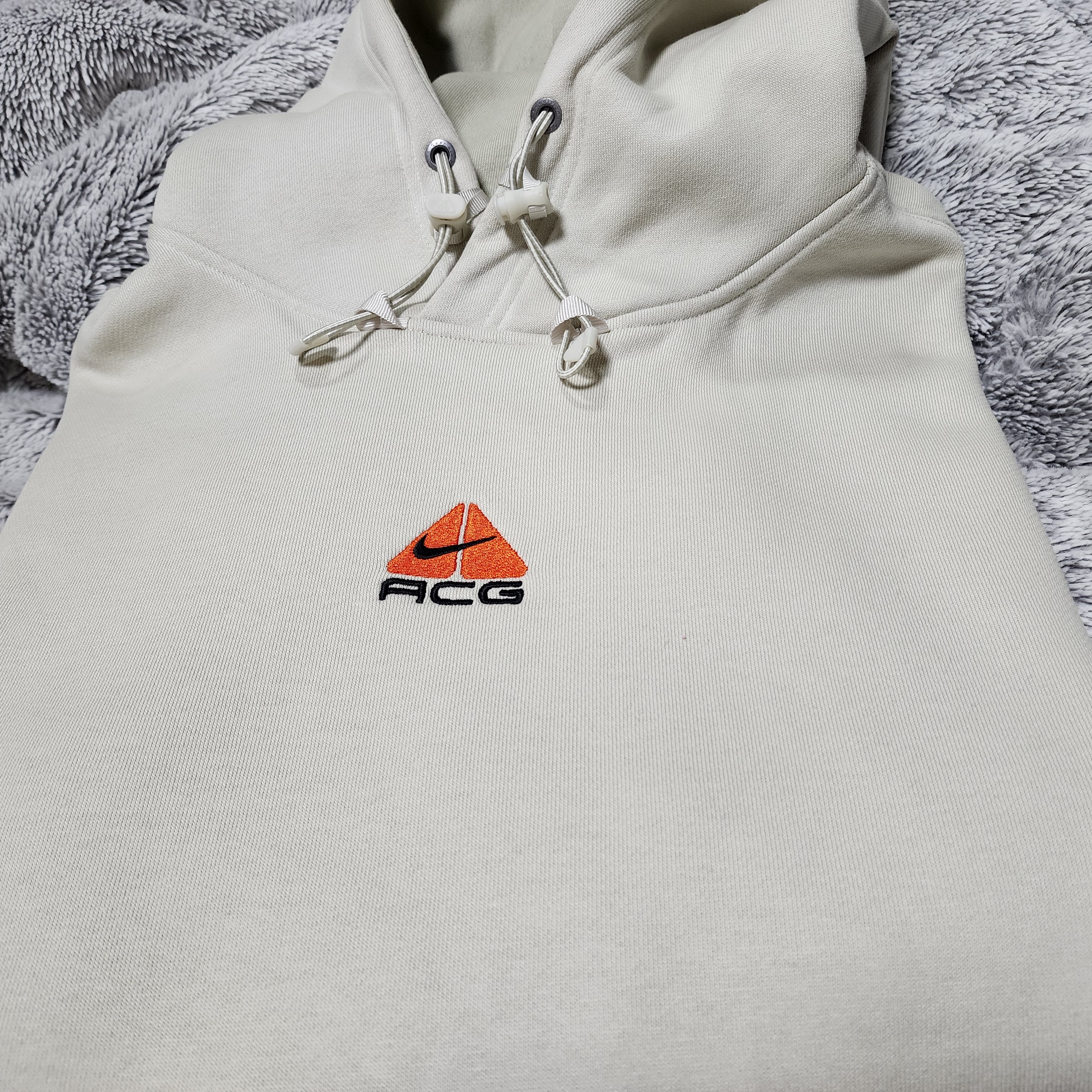 Nike ACG Therma-Fit Pullover Fleece Hoodie Light Bone - Asia 착용 스타일