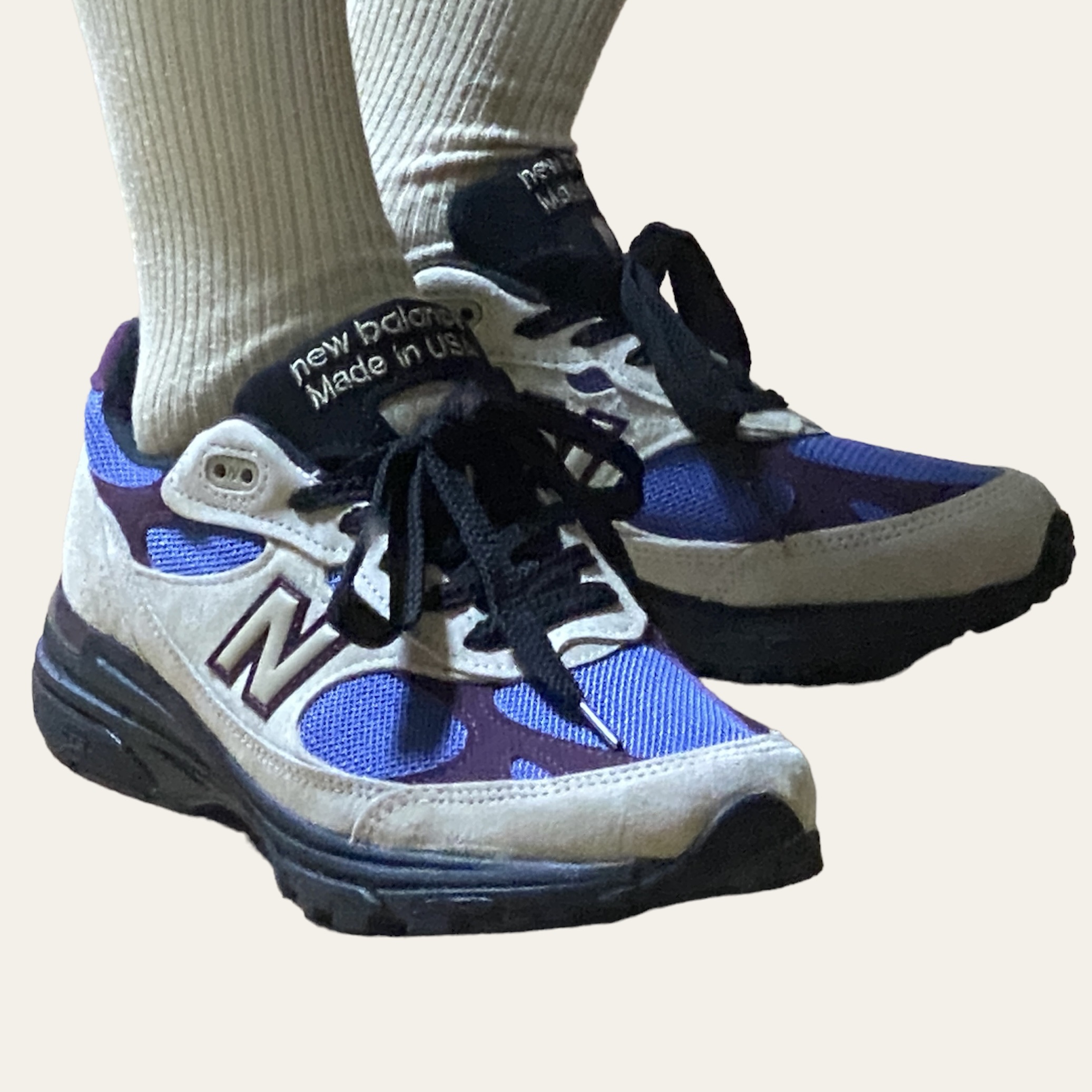 New Balance x Aime Leon Dore 991 Made in UK Tan, New Balance x Aime Leon Dore 550 Olive 착용 스타일 - 4