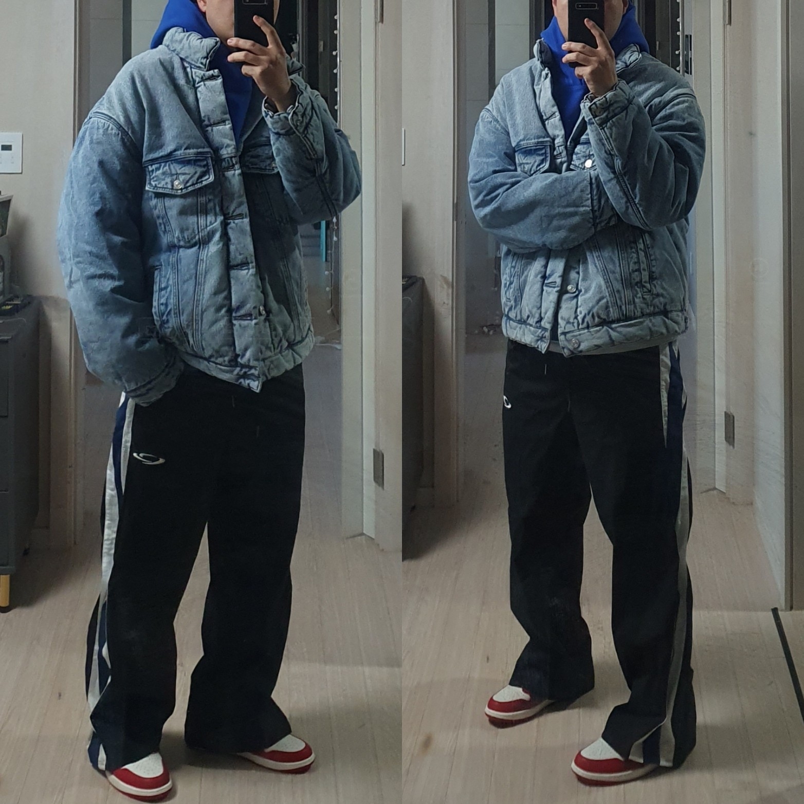 Jordan 1 Retro High OG Chicago 2022, (GS) Jordan 1 Retro High OG Chicago 2022 착용 스타일 - 1