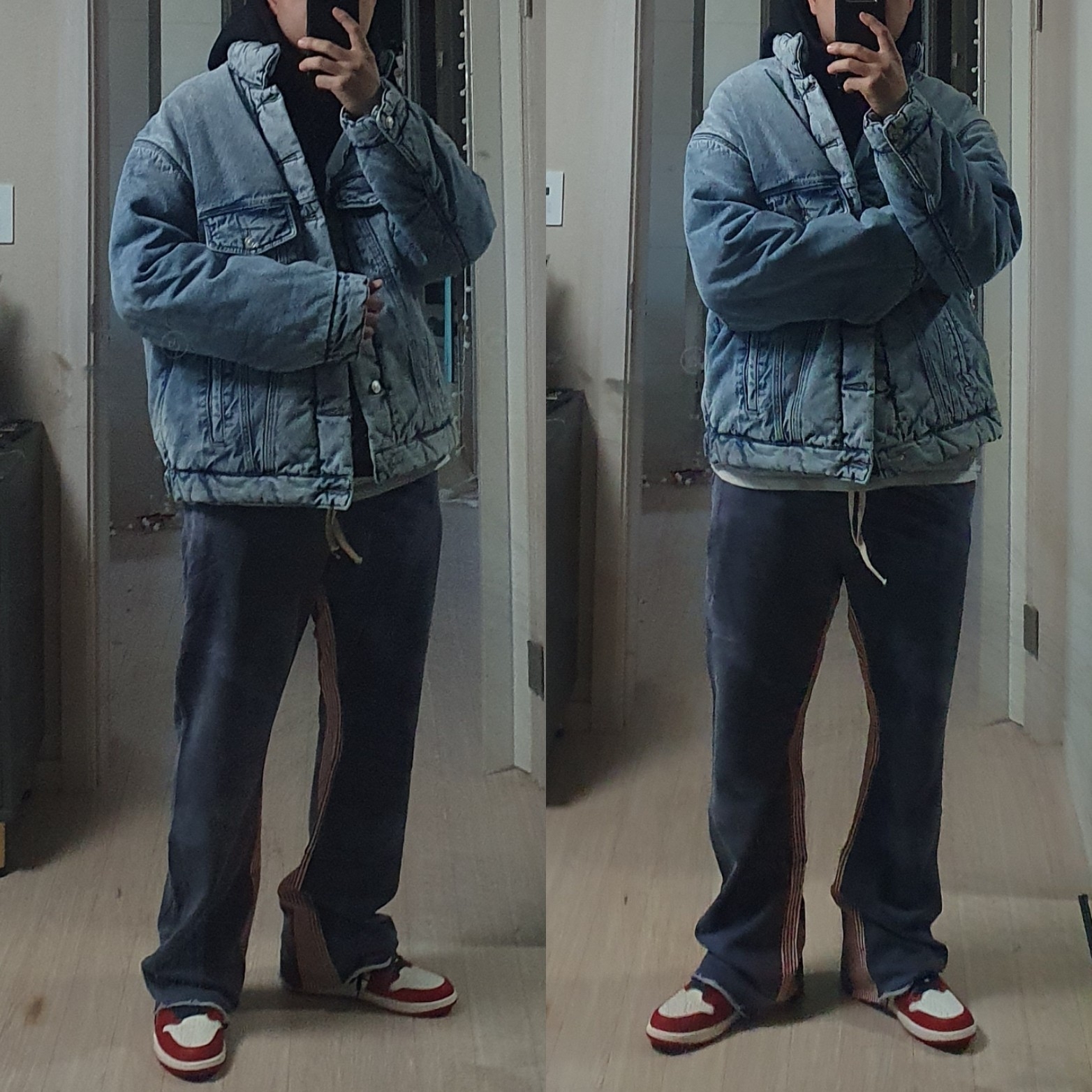 Jordan 1 Retro High OG Chicago 2022, (GS) Jordan 1 Retro High OG Chicago 2022 착용 스타일 - 5