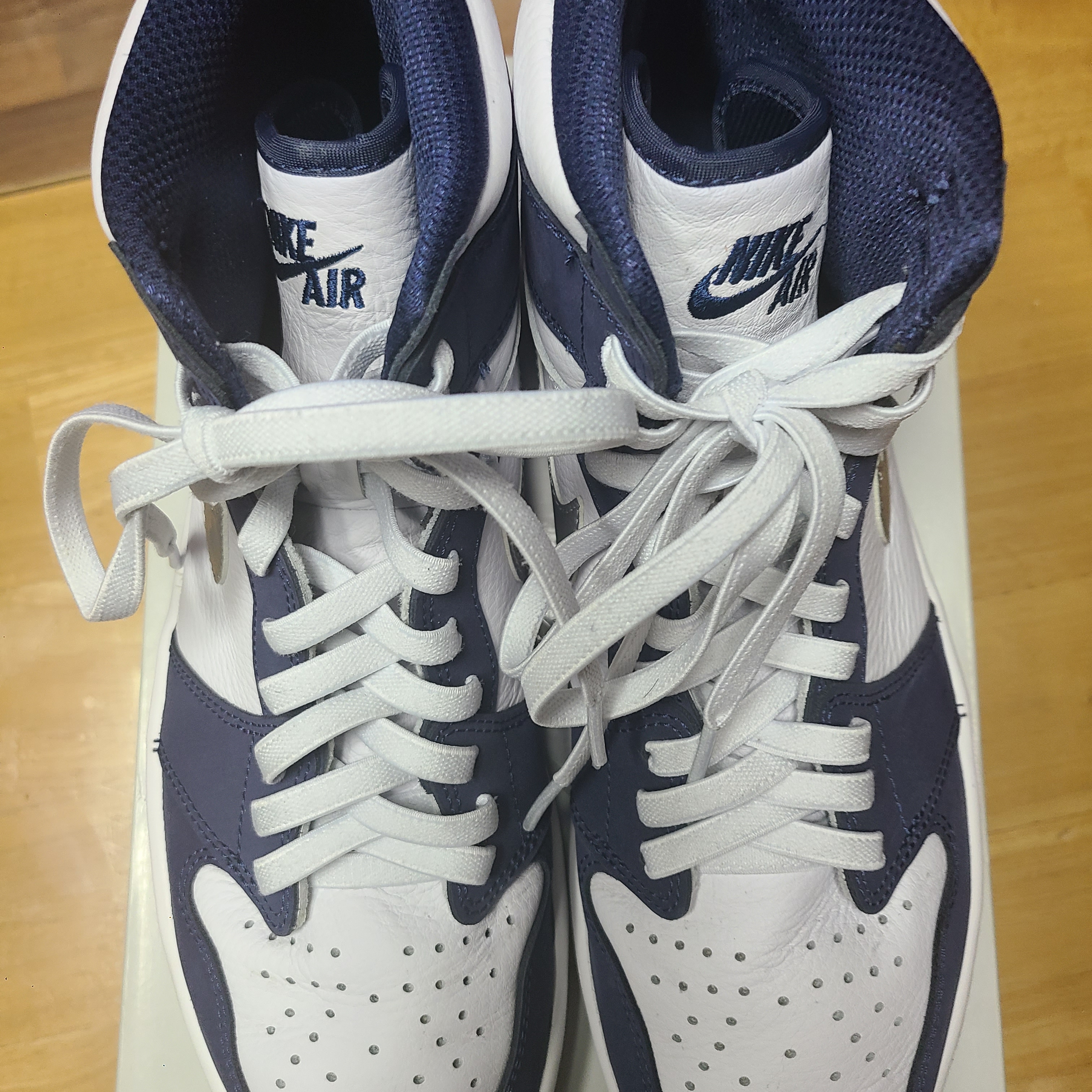 Jordan 1 Retro High OG CO.JP Midnight Navy 착용 스타일