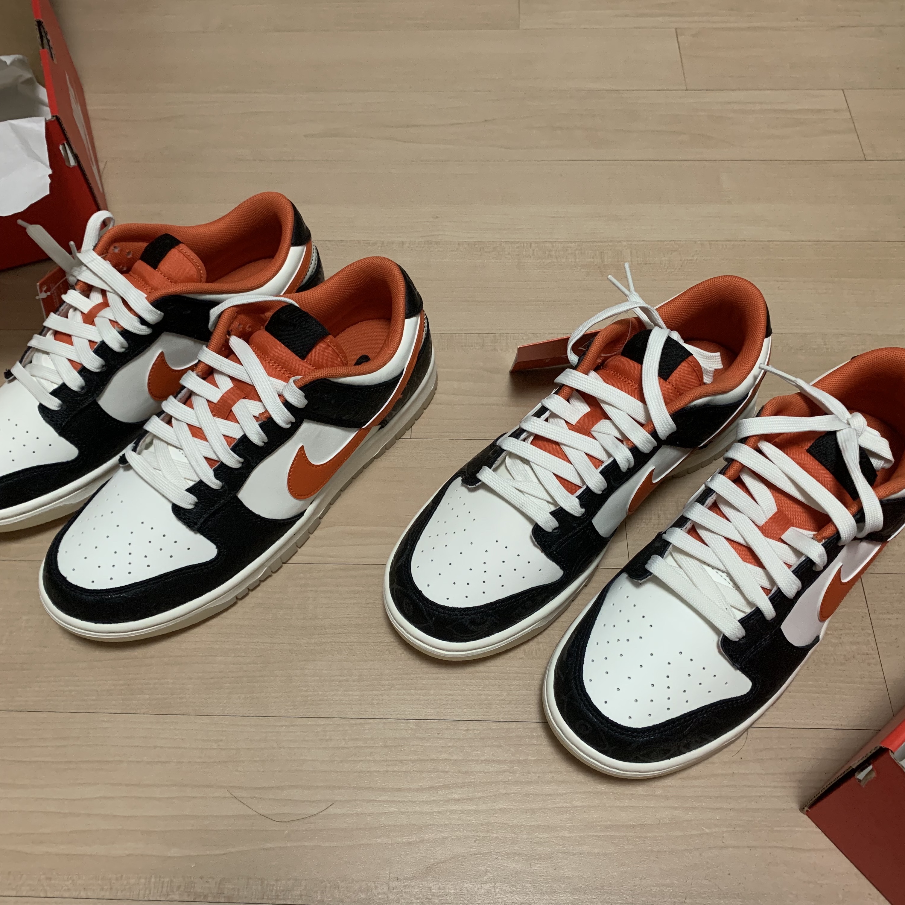 Nike Dunk Low Retro PRM Halloween 착용 스타일