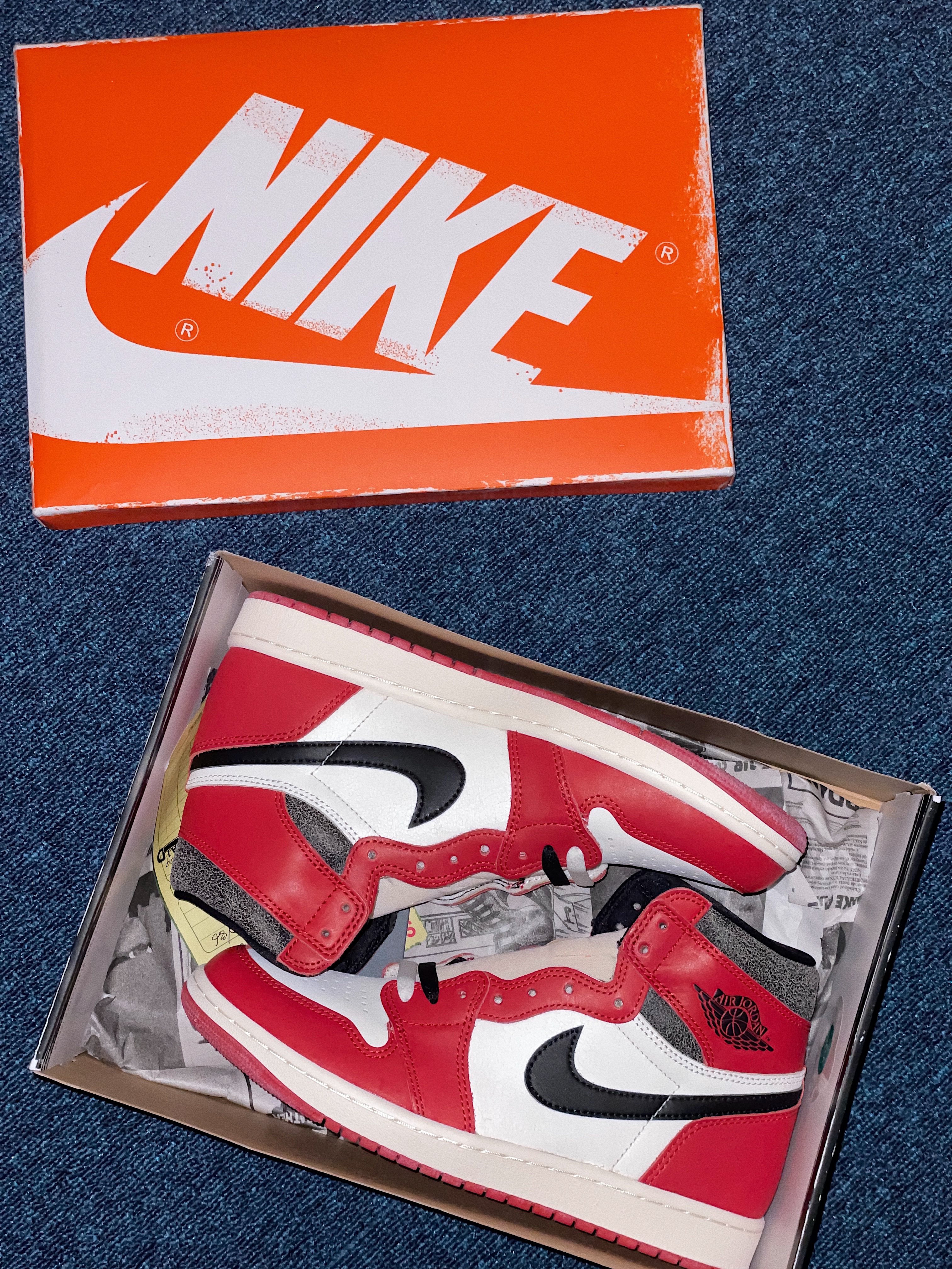Jordan 1 Retro High OG Chicago 2022, Playmobil Santa XXL 착용 스타일 - 4