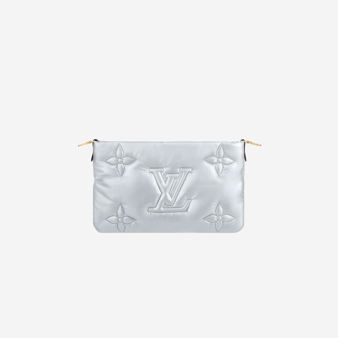 Louis Vuitton Maxi Multi Pochette Accessoires Navy Blue Silver 상세 이미지 3