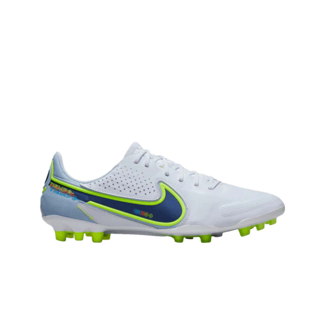 나이키 티엠포 레전드 9 엘리트 AG 프로 풋볼 그레이 라이트 마린(Nike Tiempo Legend 9 Elite AG Pro Football Grey Light Marine) - 1