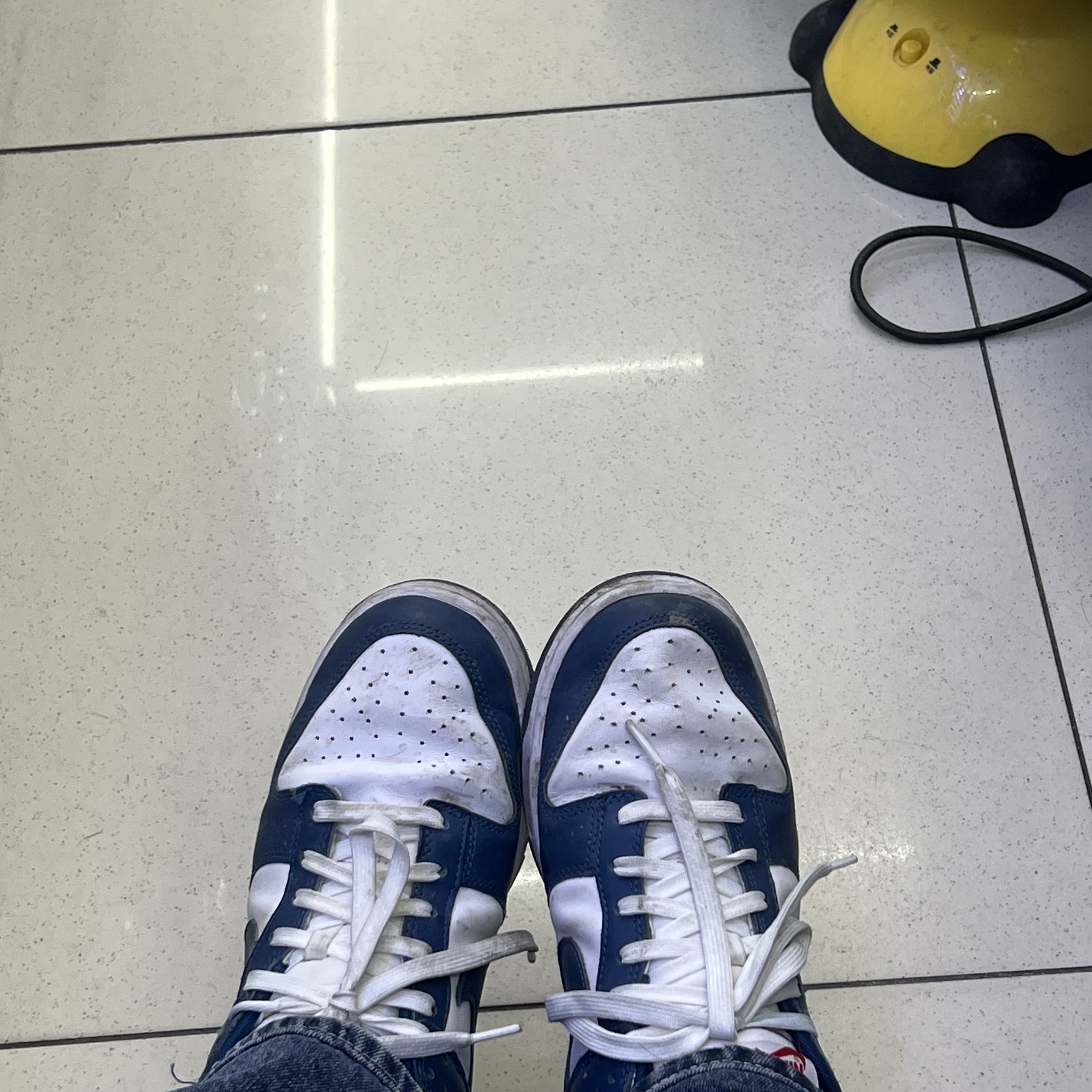 Nike Dunk Low Retro Valerian Blue 착용 스타일