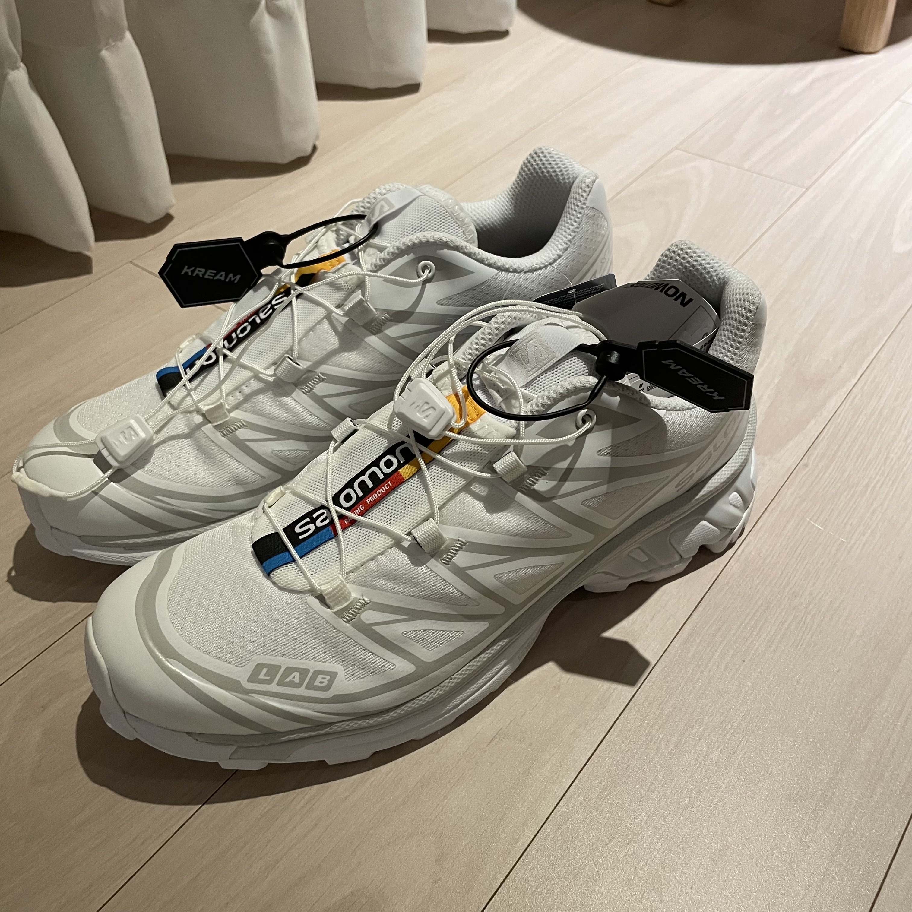 Salomon XT-6 ADV White 착용 스타일