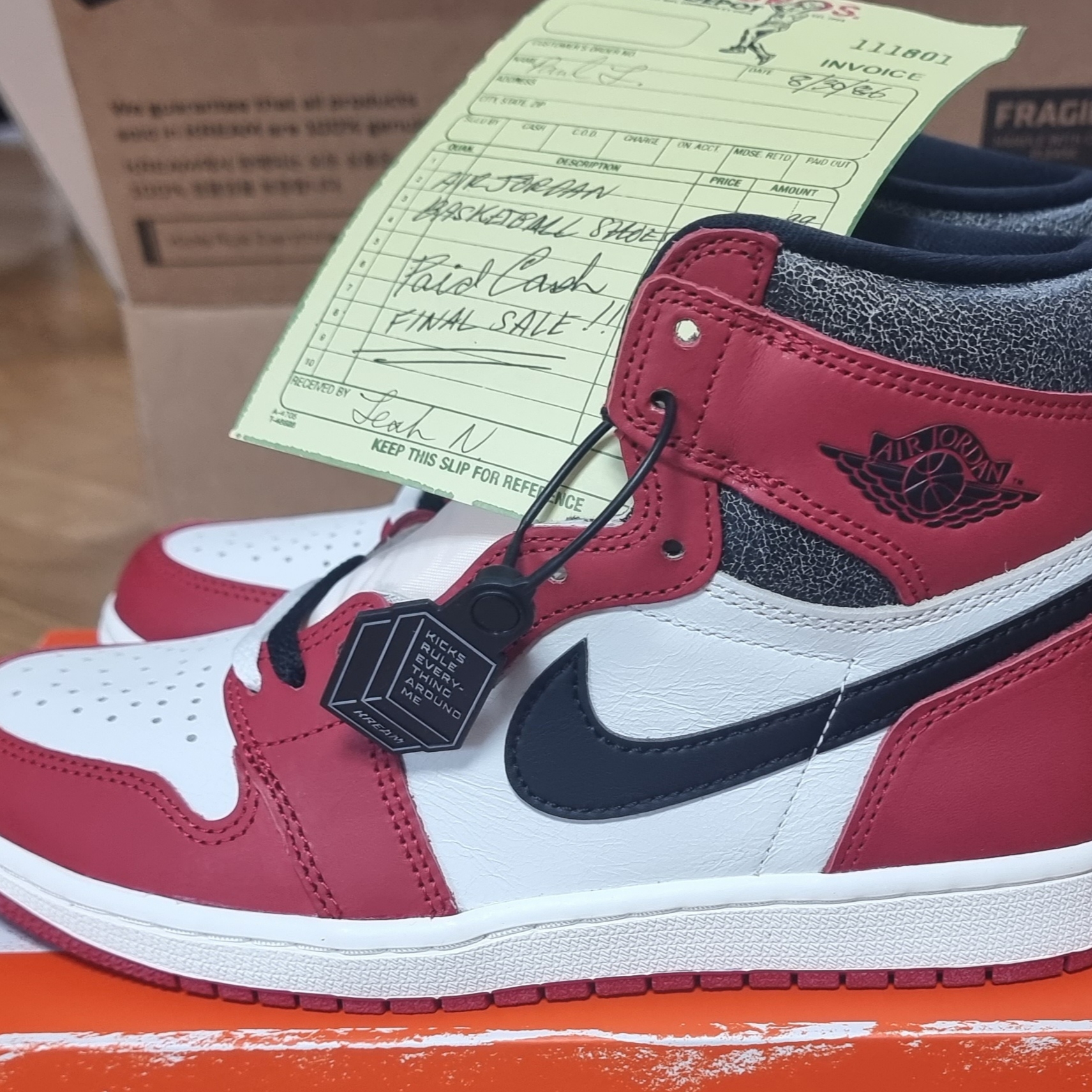 Jordan 1 Retro High OG Chicago 2022 착용 스타일 - 3