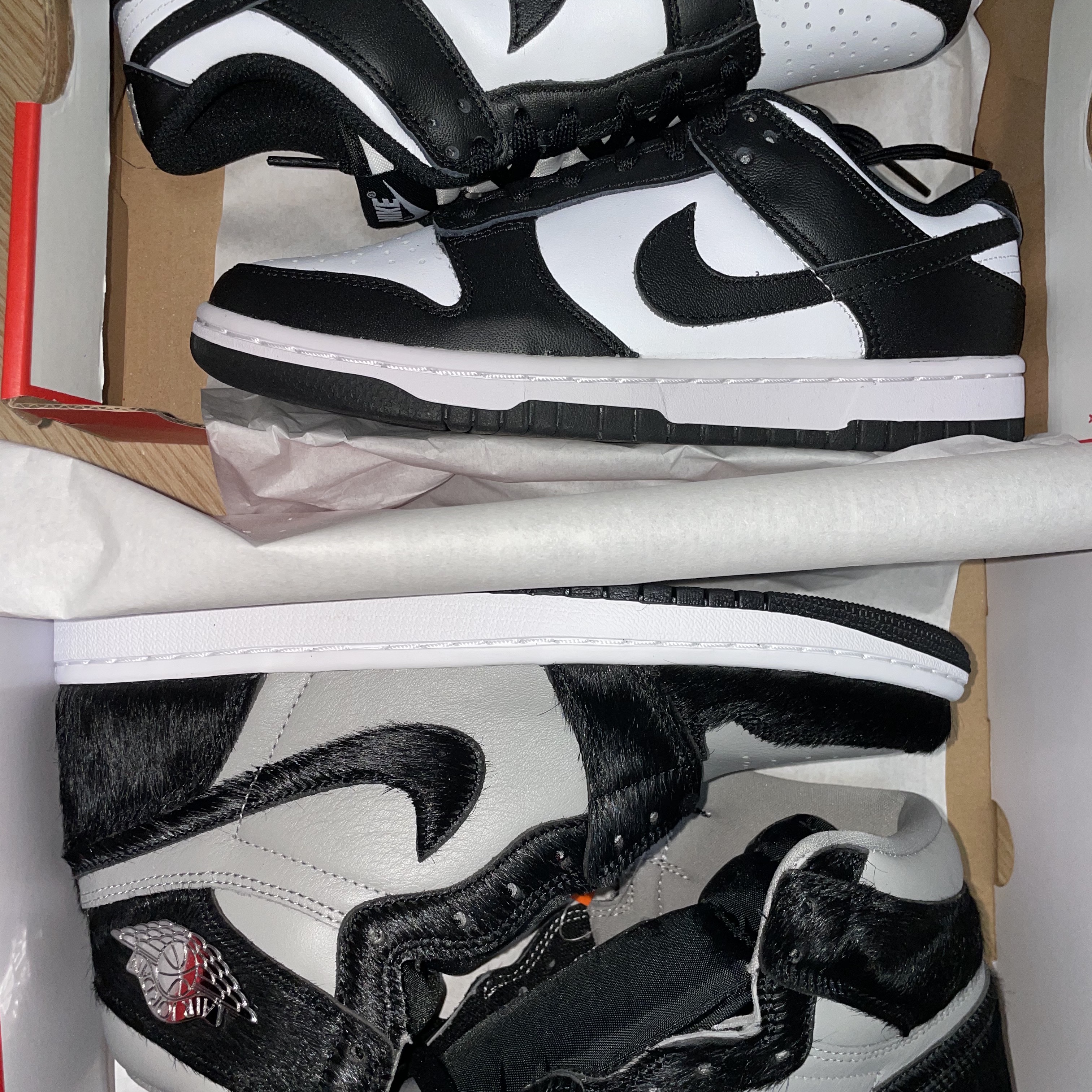 Nike Dunk Low Retro Black, (W) Nike Dunk Low Black 착용 스타일