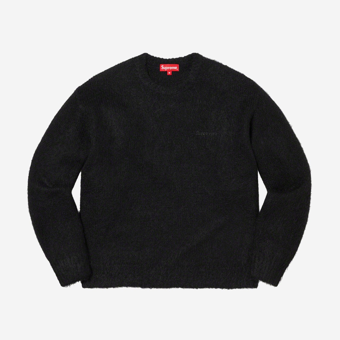 Supreme Mohair Sweater Black - 22FW 상세 이미지 1