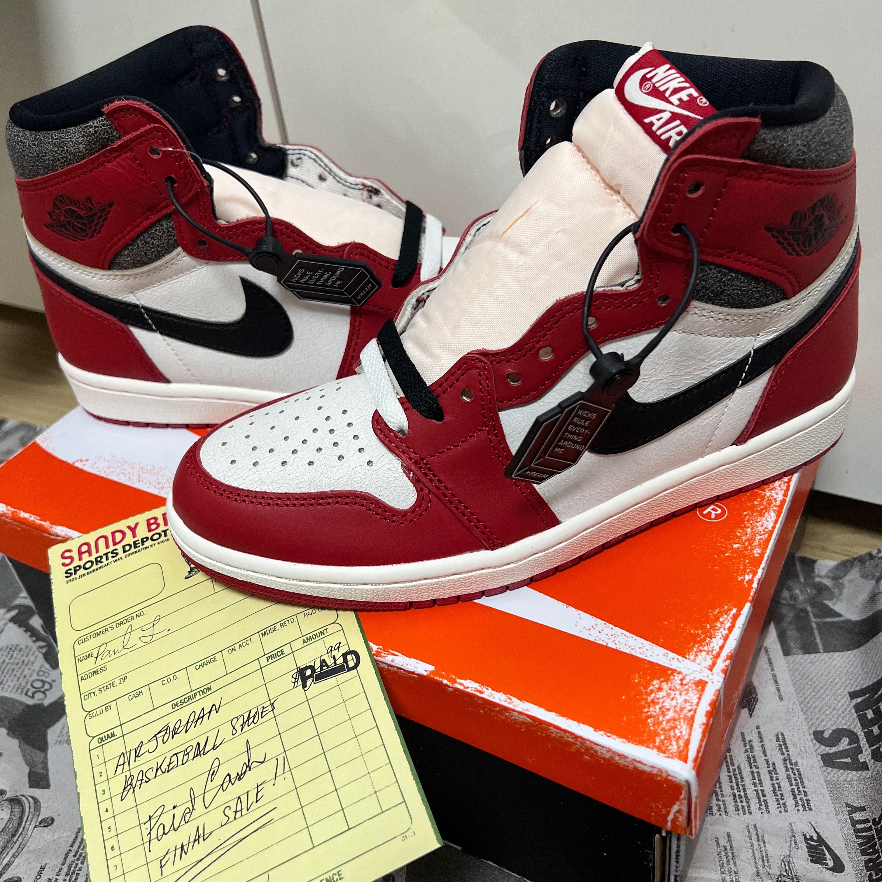 Jordan 1 Retro High OG Chicago 2022 착용 스타일