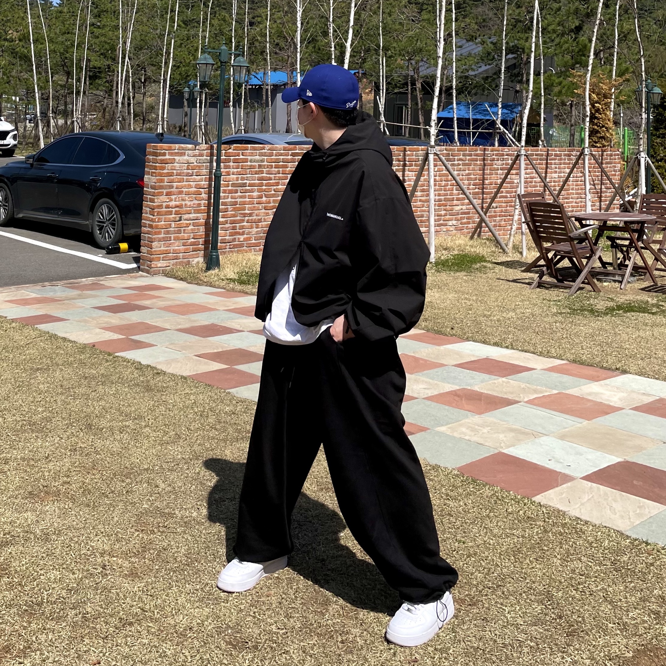 Nike Air Force 1 '07 Low White 착용 스타일