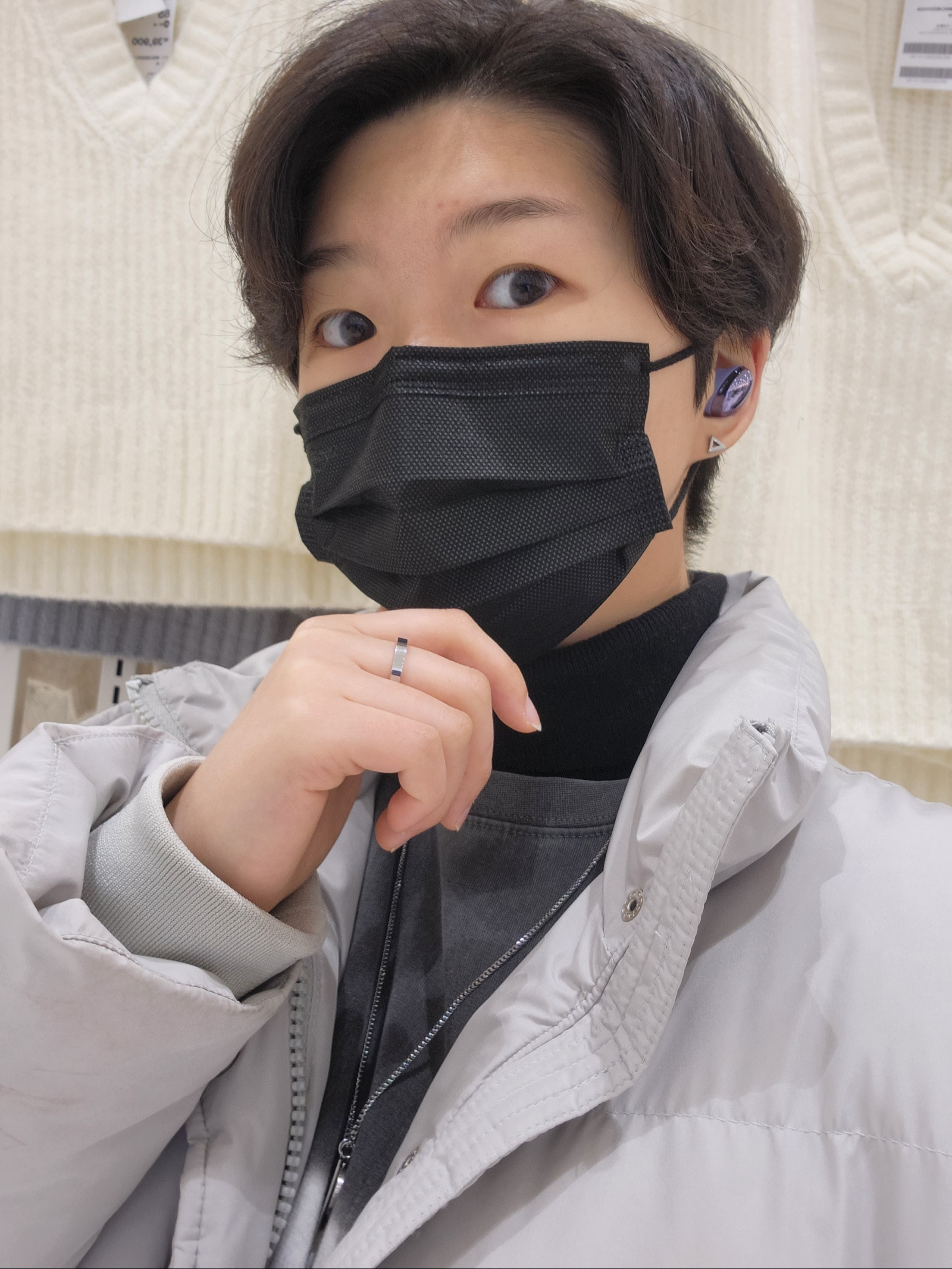 (W) Converse Chuck Taylor All Star Move Ox Black 착용 스타일 - 4