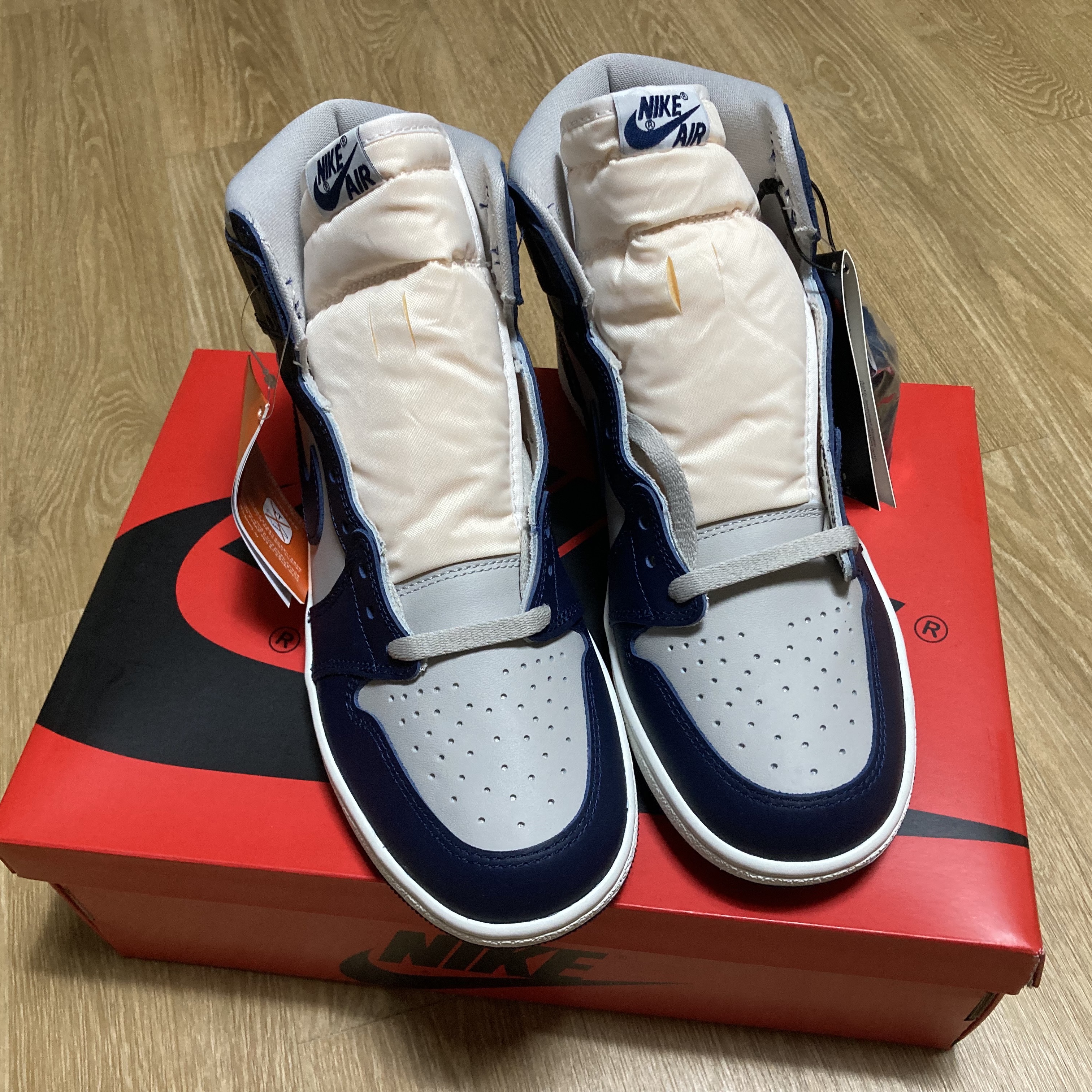 Jordan 1 High 85 College Navy 착용 스타일