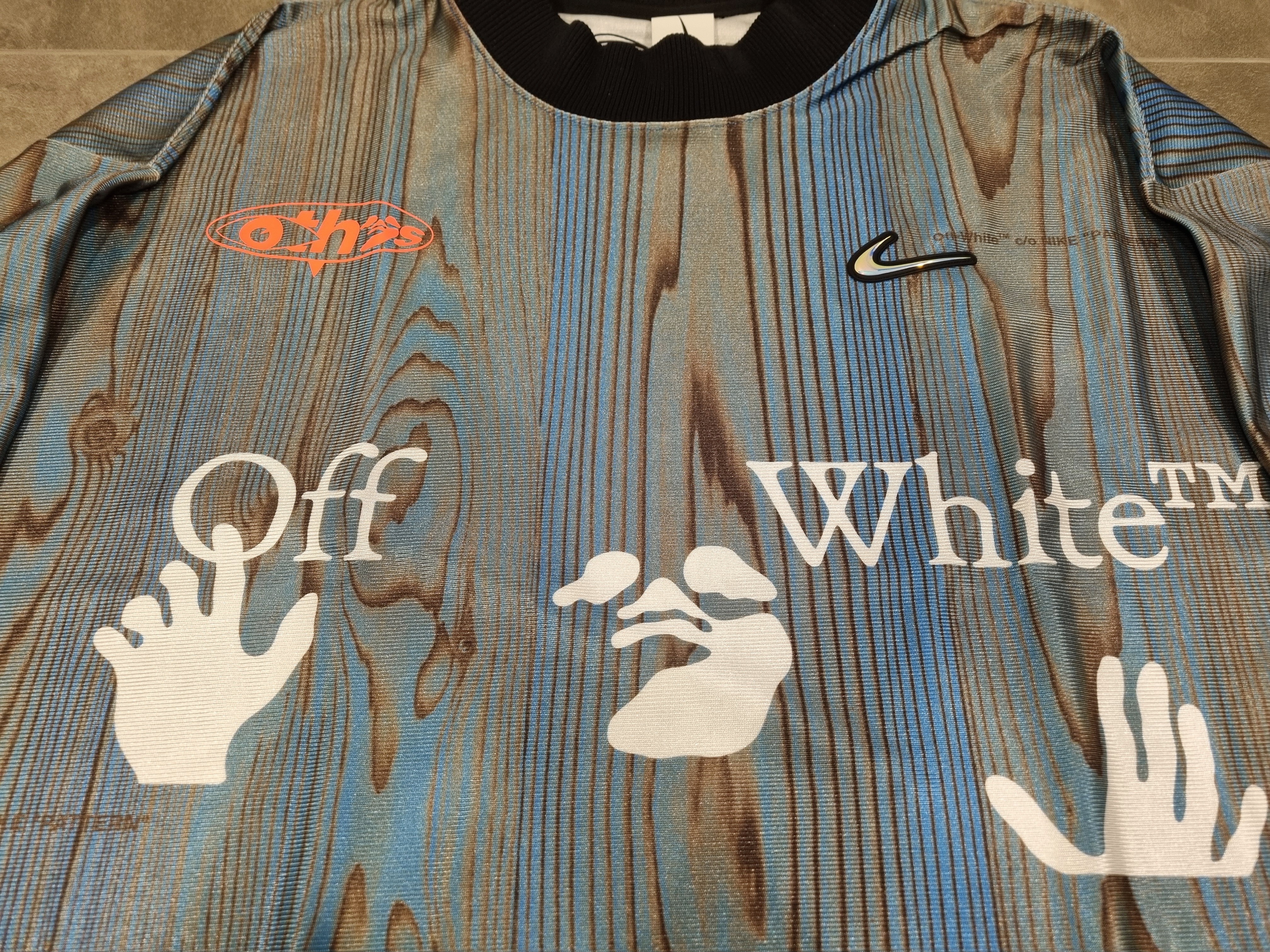 Nike x Off-White NRG Jersey Imperial Blue - US/EU 착용 스타일 - 1