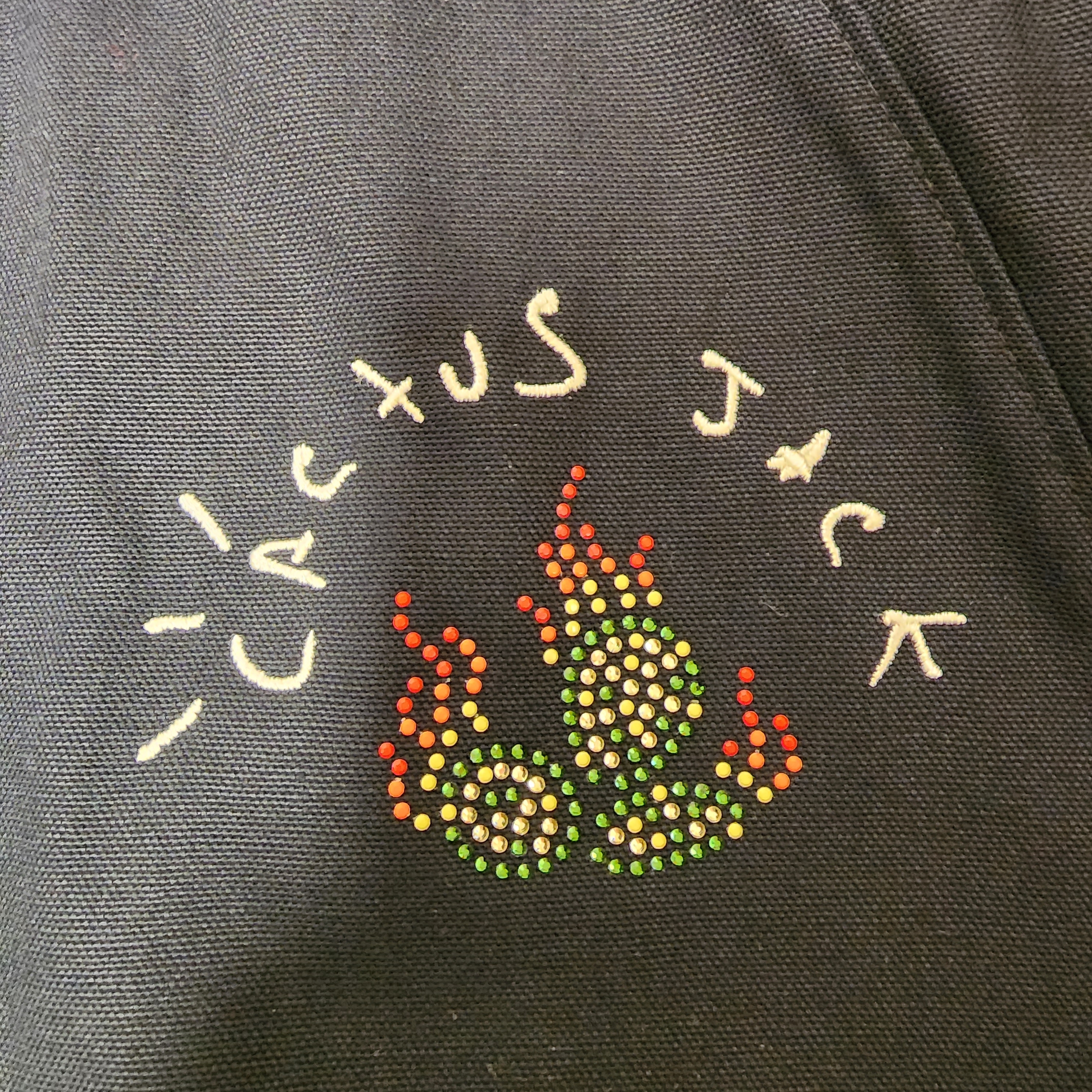 Jordan x Travis Scott Woven Jacket Black - US/EU 착용 스타일 - 2