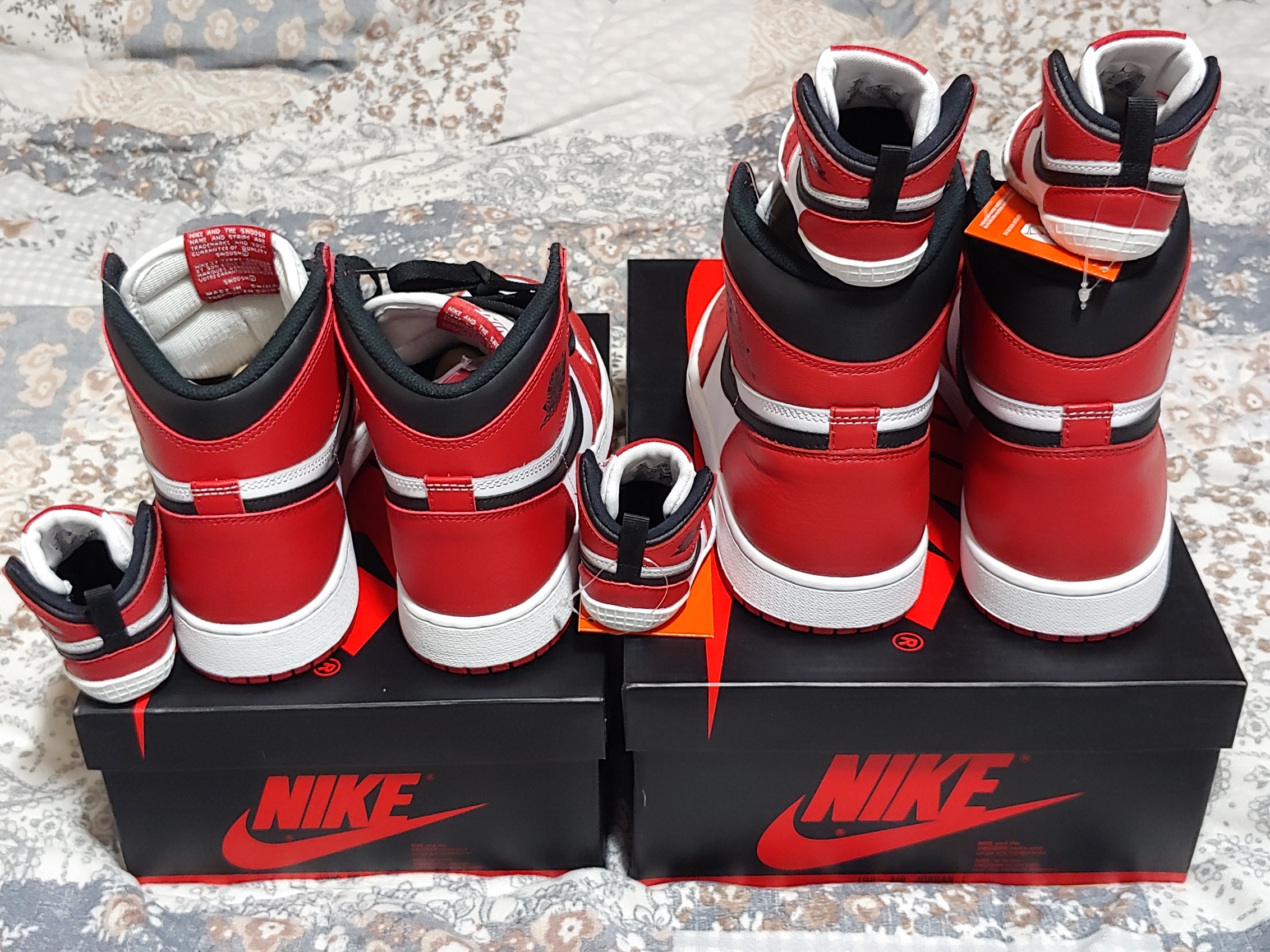 Jordan 1 Retro High OG Chicago 2015, (GS) Jordan 1 Retro High OG Chicago 2015 착용 스타일 - 3