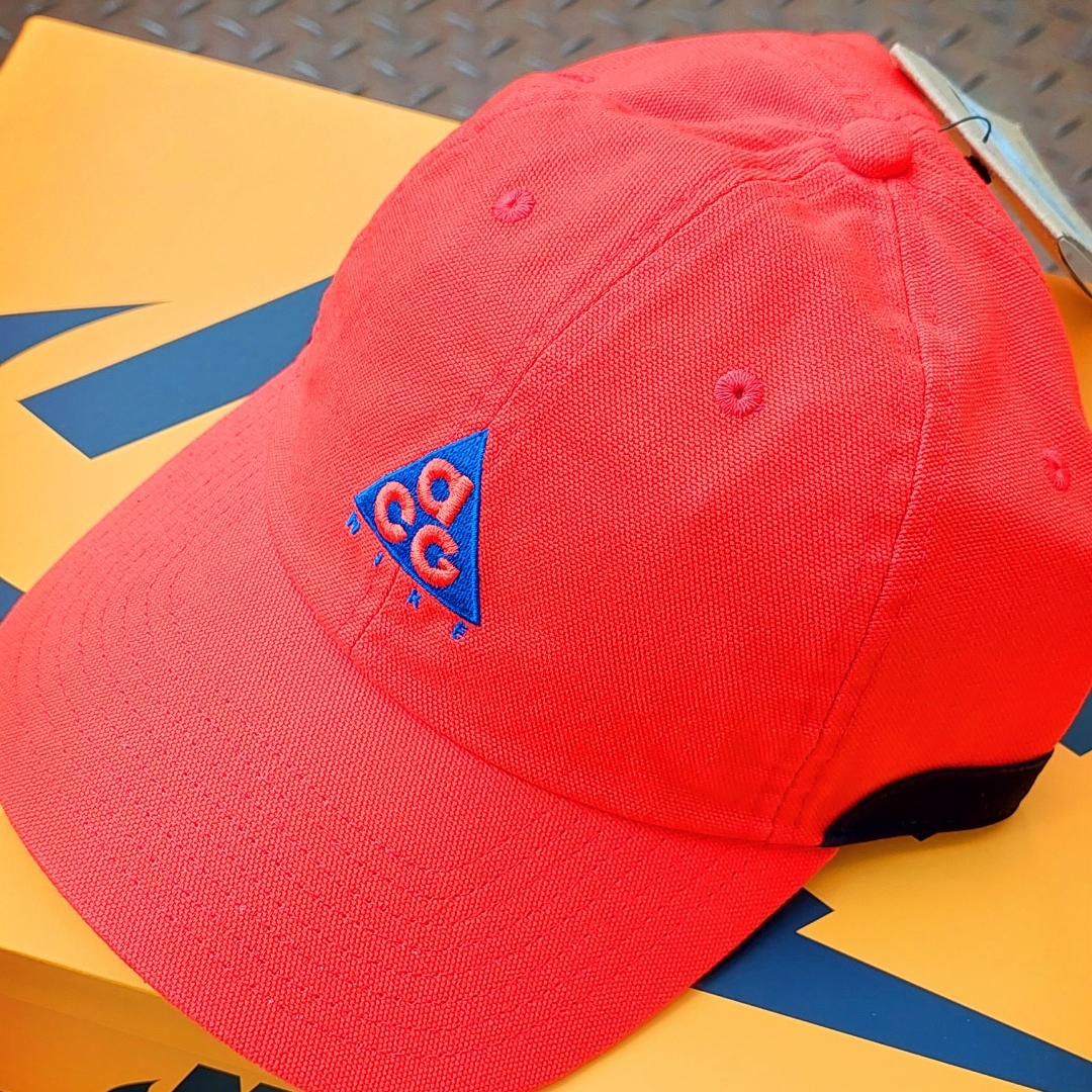 Nike ACG H86 Cap Habanero Red 착용 스타일 - 1