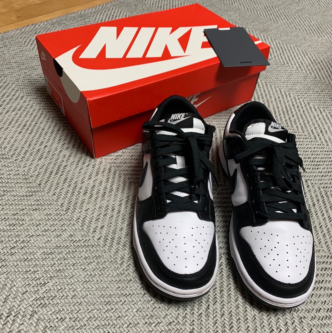 Nike Dunk Low Retro Black 착용 스타일
