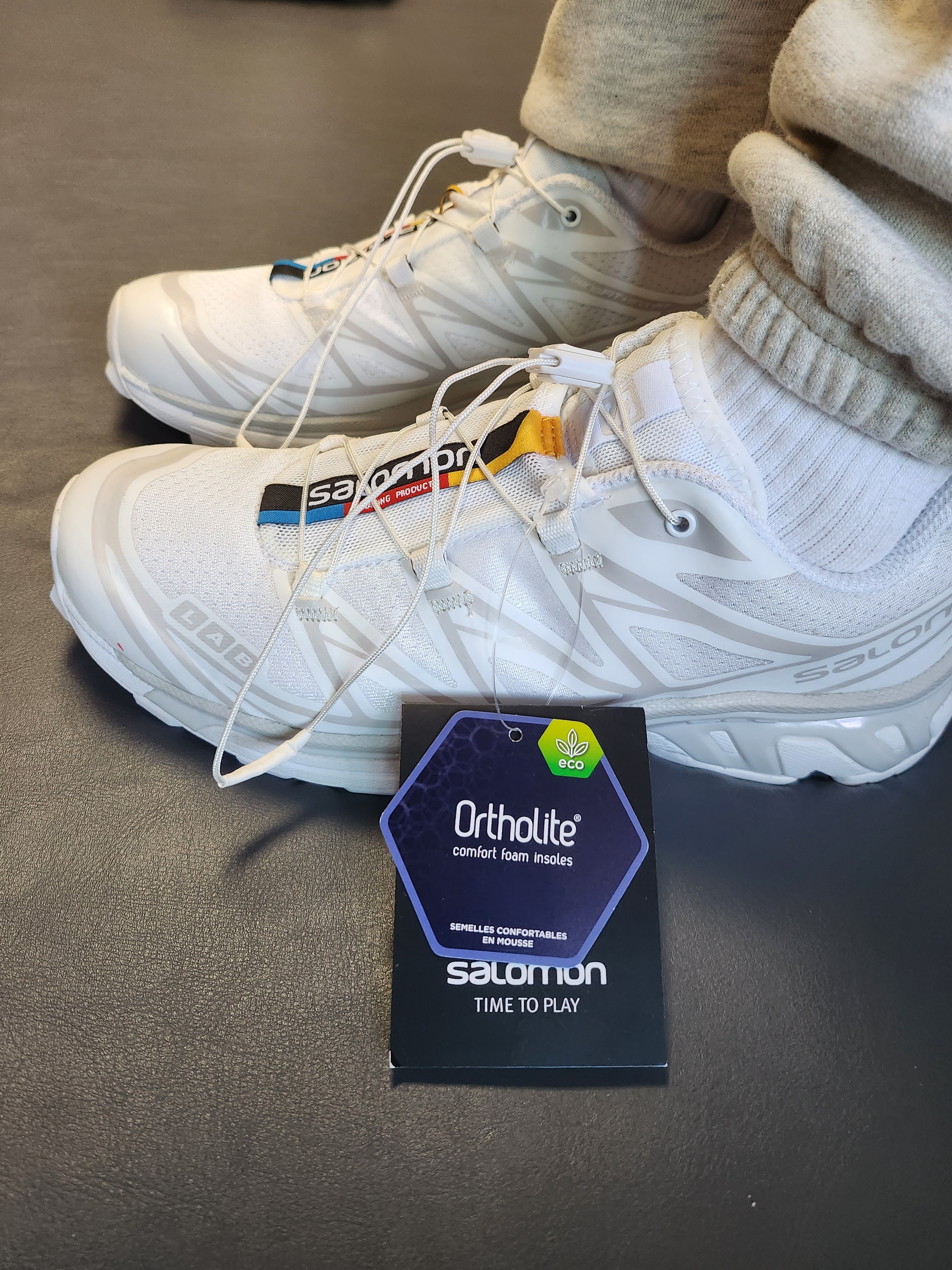 Salomon XT-6 ADV White 착용 스타일 - 2
