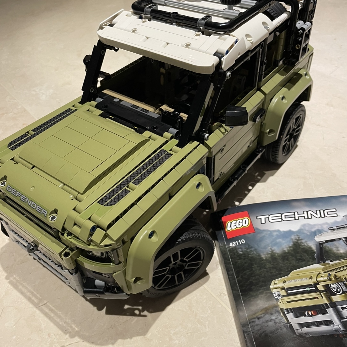 Lego Land Rover Defender 착용 스타일 - 3