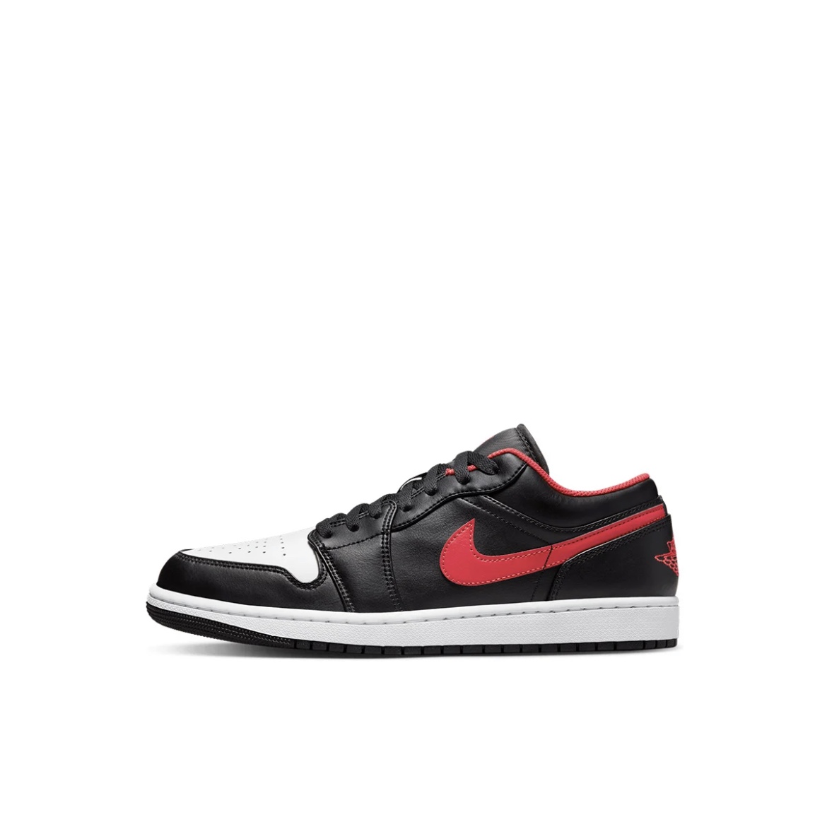 Jordan 1 Low Black Fire Red 착용 스타일 - 4