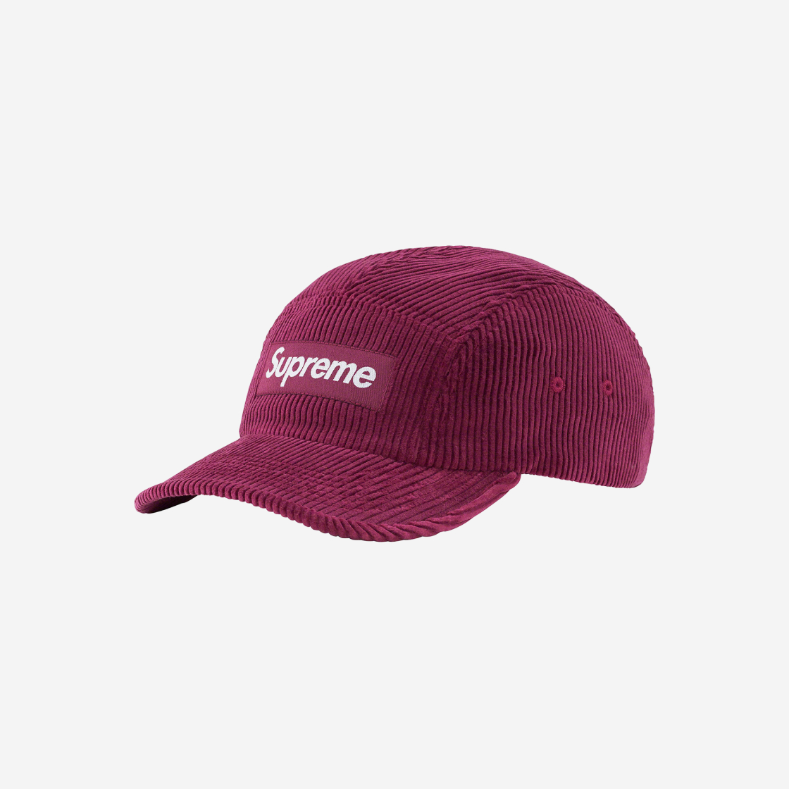 Supreme Corduroy Camp Cap Magenta-