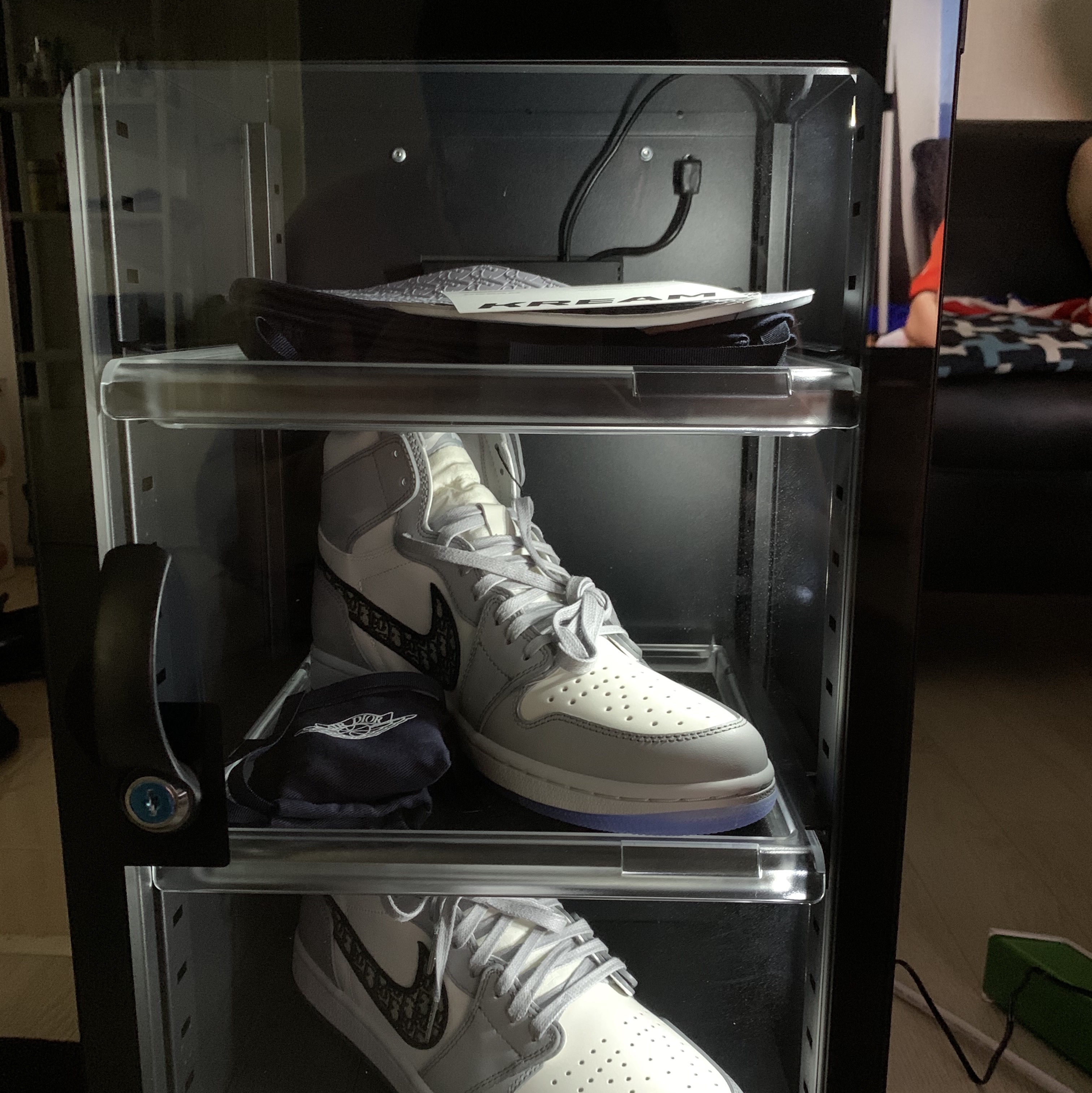 Jordan 1 x Dior High OG 착용 스타일