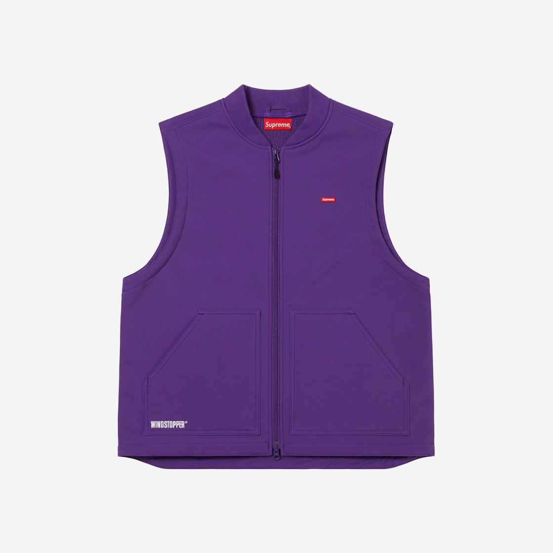 Supreme Windstopper Work Vest Dark Purple - 22FW 상세 이미지 1