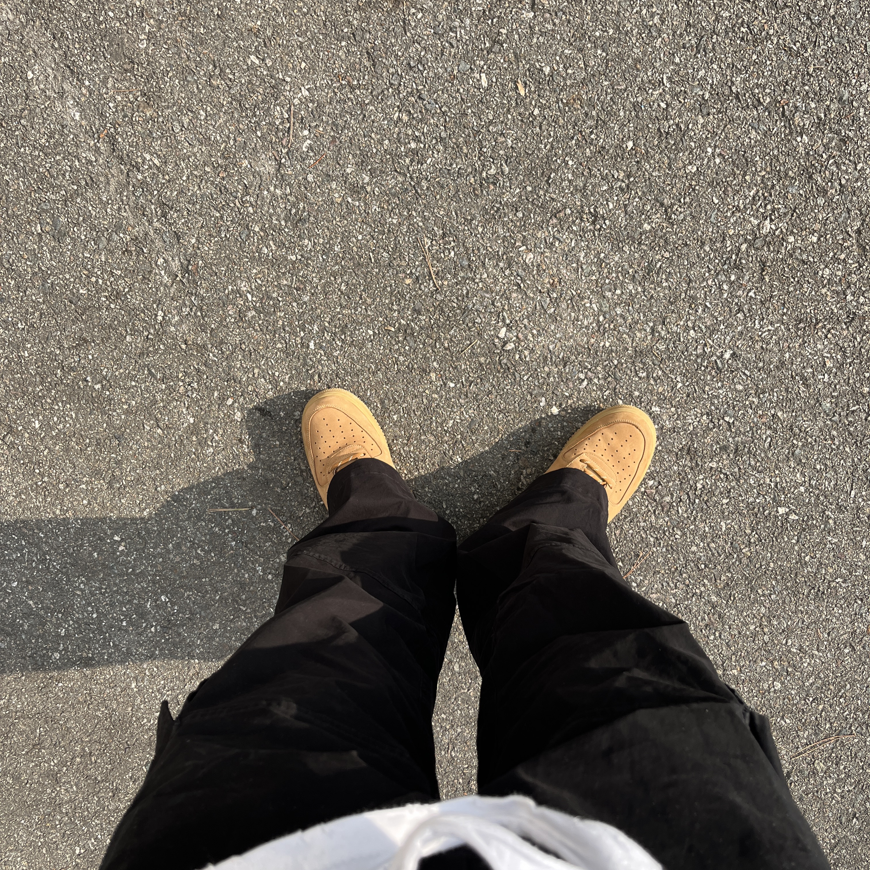 Nike Air Force 1 '07 WB Flax 착용 스타일
